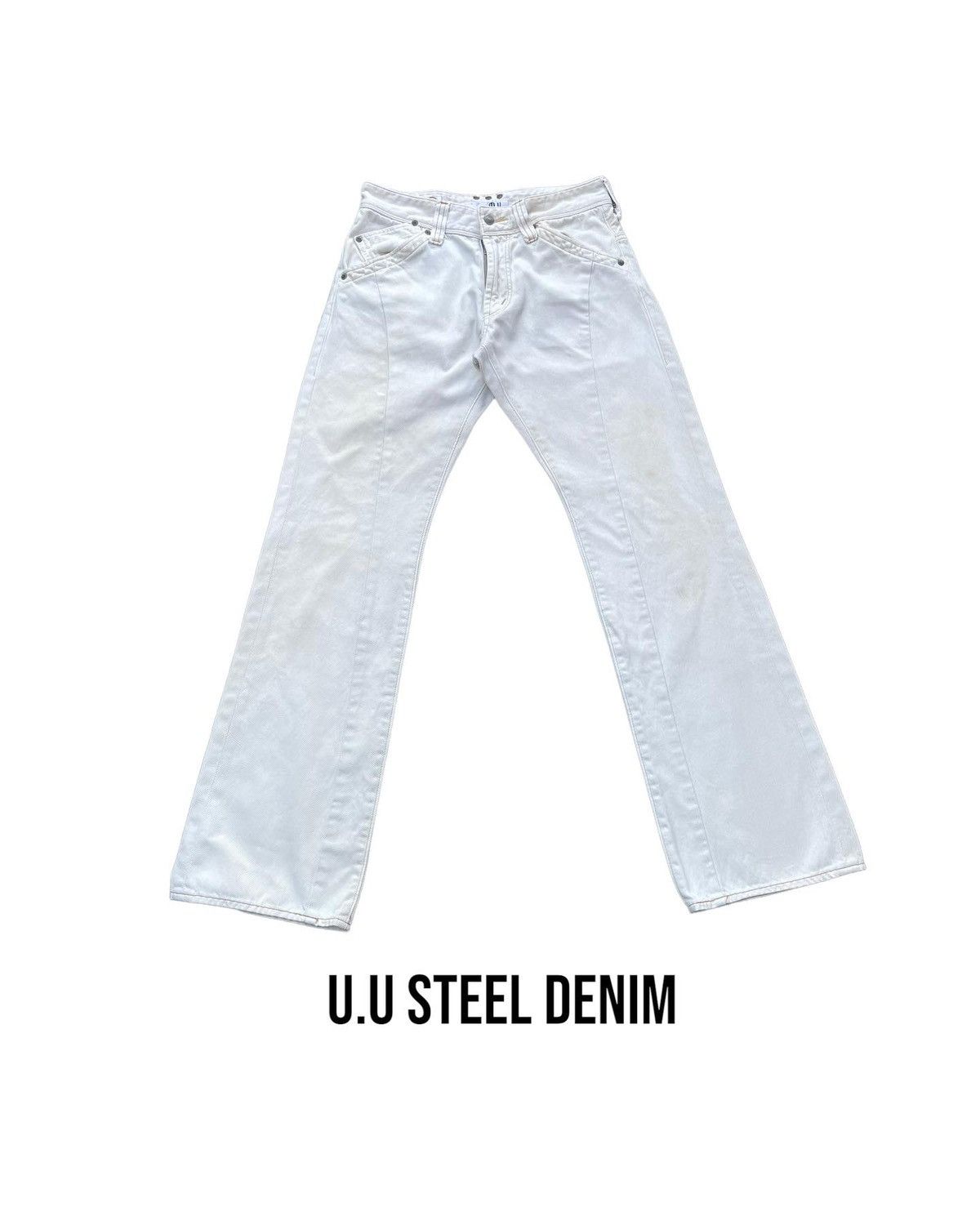 Japanese Brand U.U Steel Wide leg Denim Size US 30 / EU 46 - 1 Thumbnail