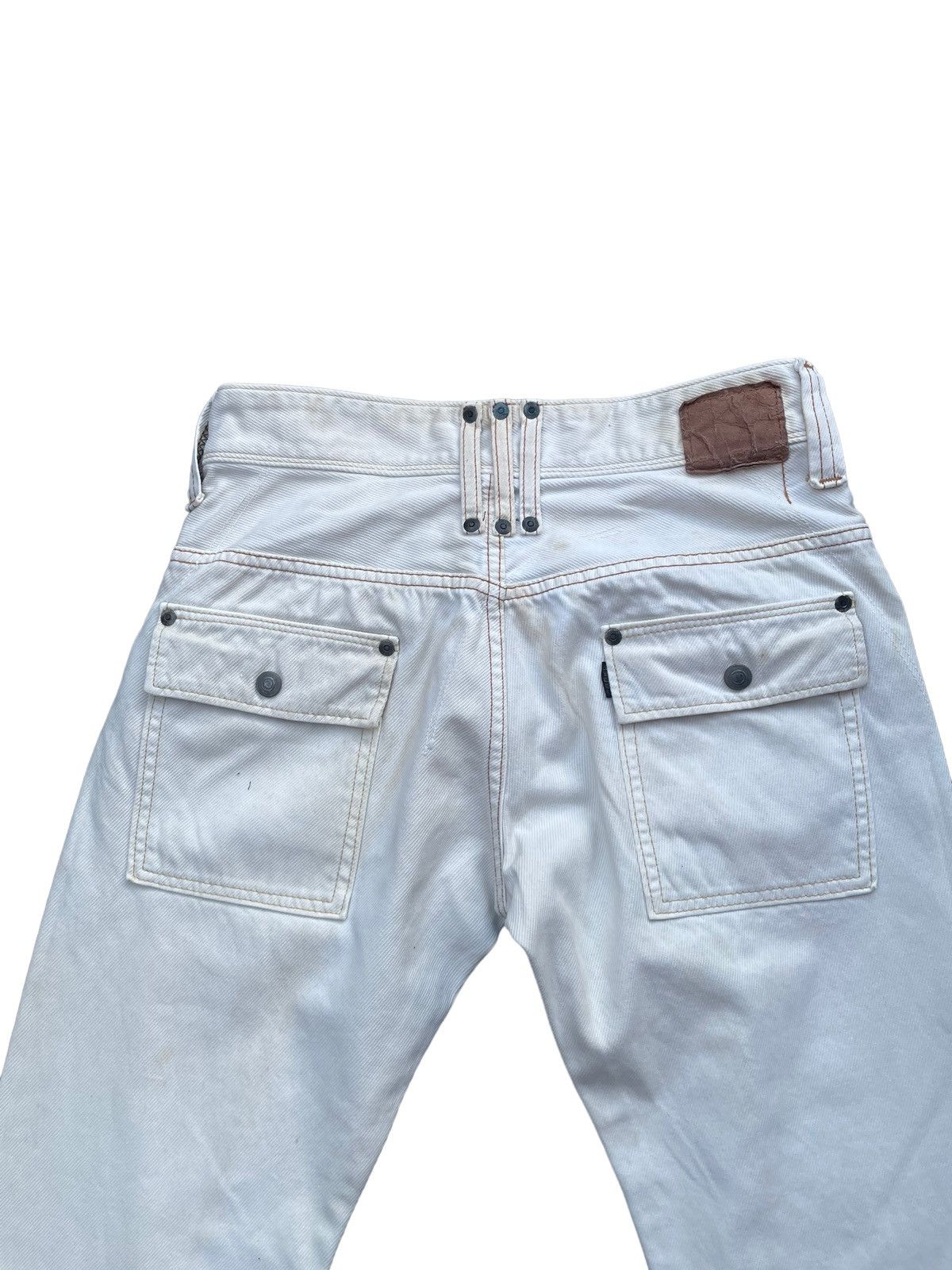 Japanese Brand U.U Steel Wide leg Denim Size US 30 / EU 46 - 11 Thumbnail