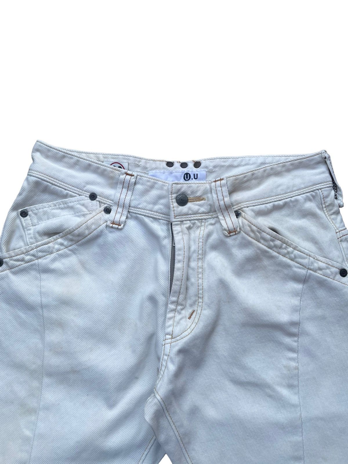 Japanese Brand U.U Steel Wide leg Denim Size US 30 / EU 46 - 6 Thumbnail