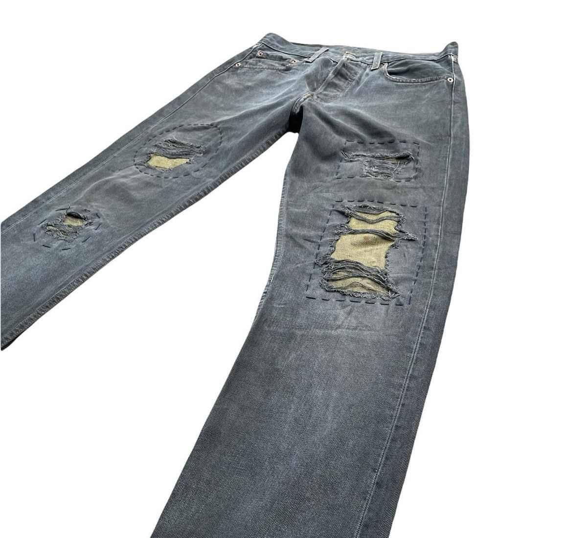 Levi's Vintage Levis 501 e 2000 Usa Custom Denim Size US 30 / EU 46 - 2 Thumbnail