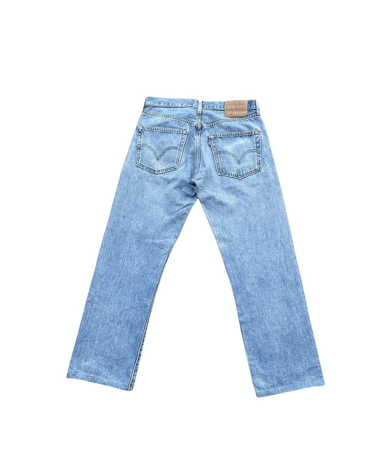 Levi's × Vintage Vintage Levi’s 501 e 2002 Guetamala Aging Wash Distressed Size US 31 - 5 Thumbnail