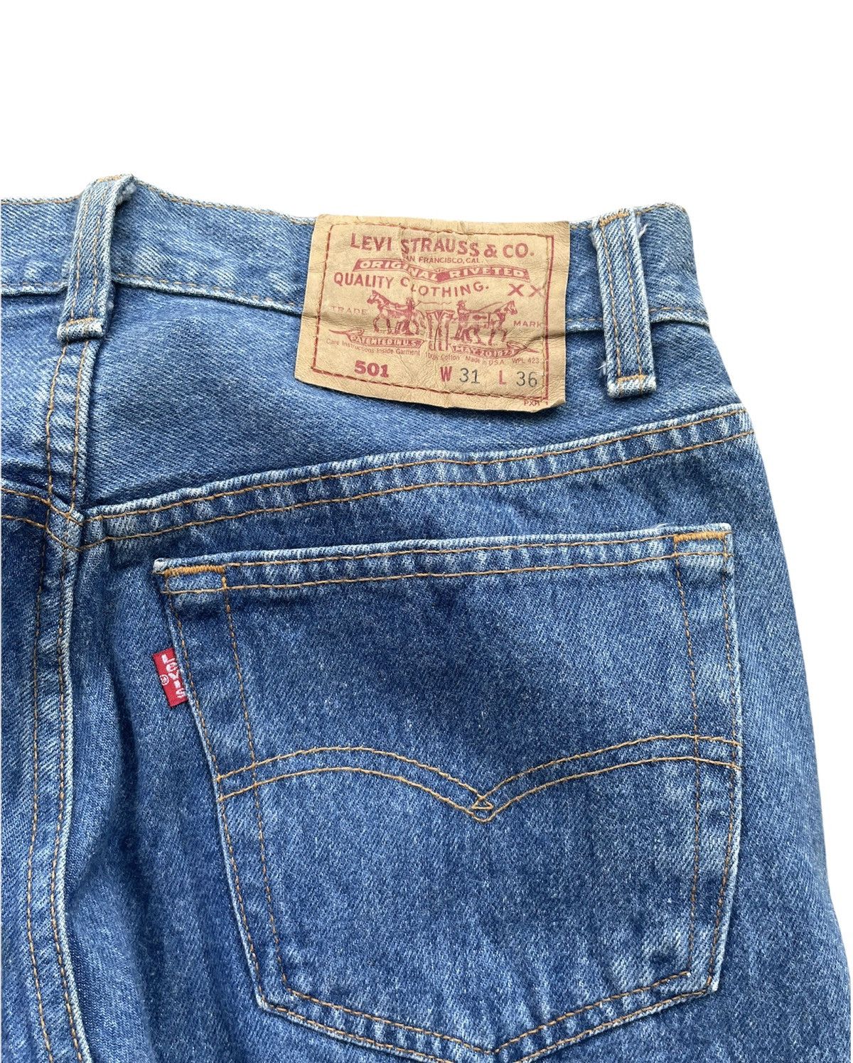 Levi's × Vintage Vintage Levi’s 501 1991 Denim Size US 29 - 8 Thumbnail