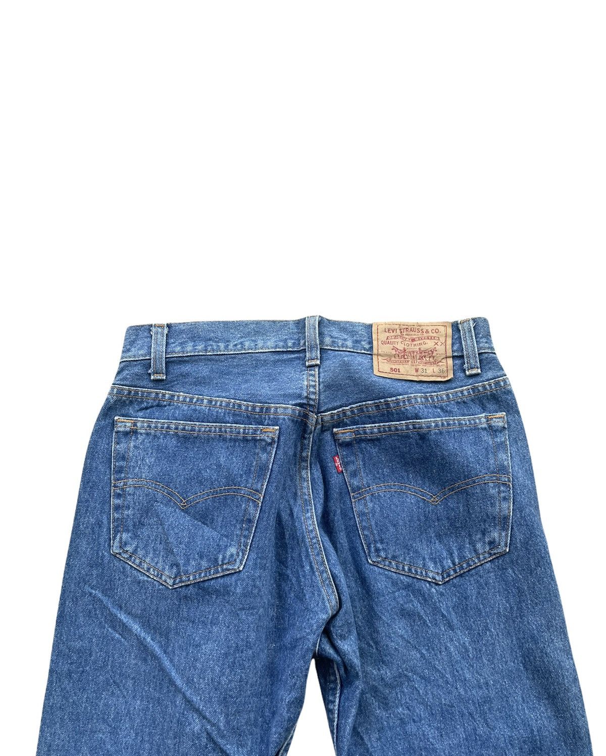 Levi's × Vintage Vintage Levi’s 501 1991 Denim Size US 29 - 6 Thumbnail