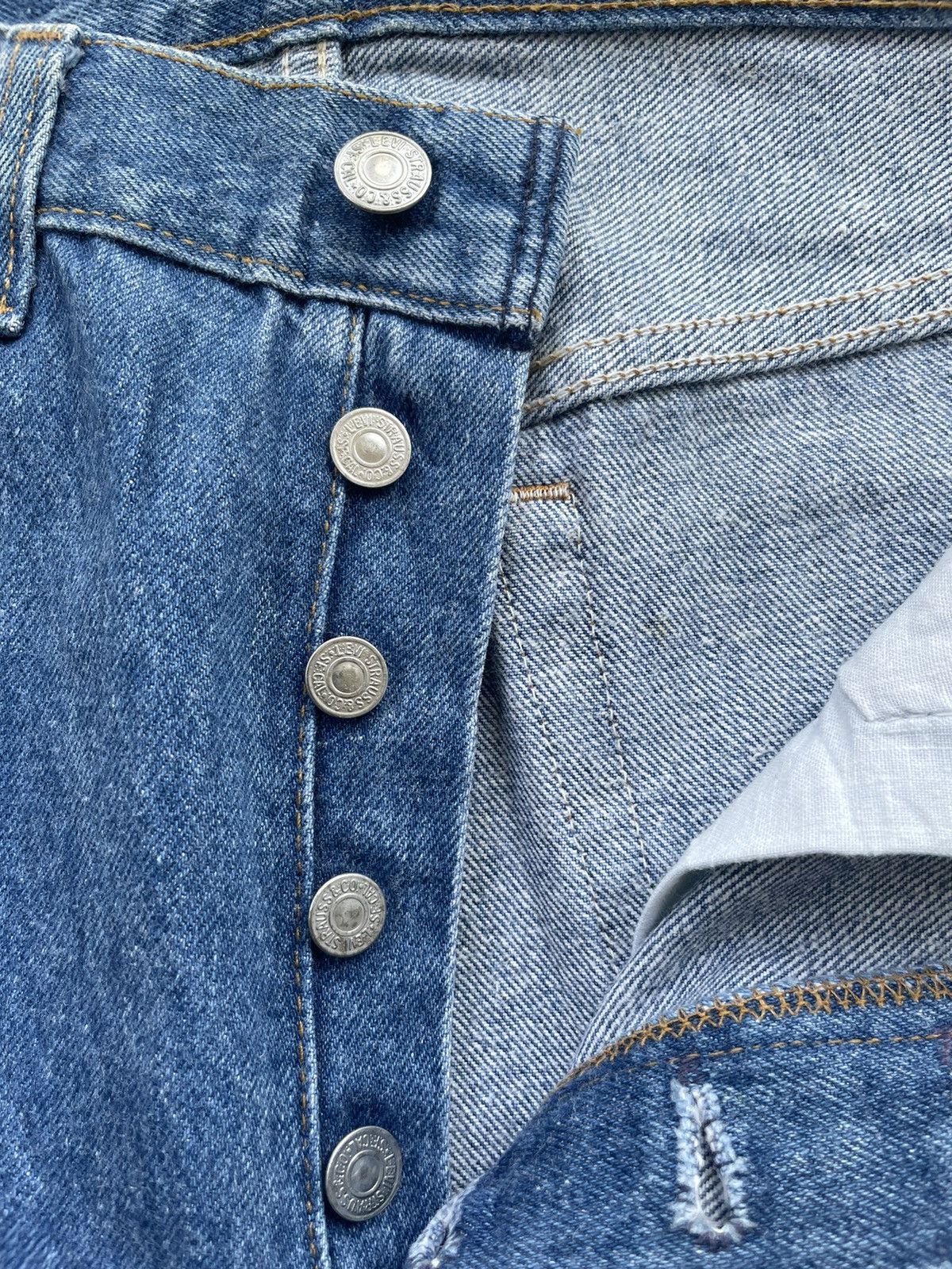 Levi's × Vintage Vintage Levi’s 501 1991 Denim Size US 29 - 17 Thumbnail