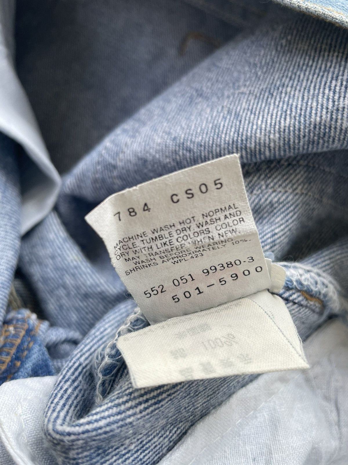 Levi's × Vintage Vintage Levi’s 501 1991 Denim Size US 29 - 11 Thumbnail