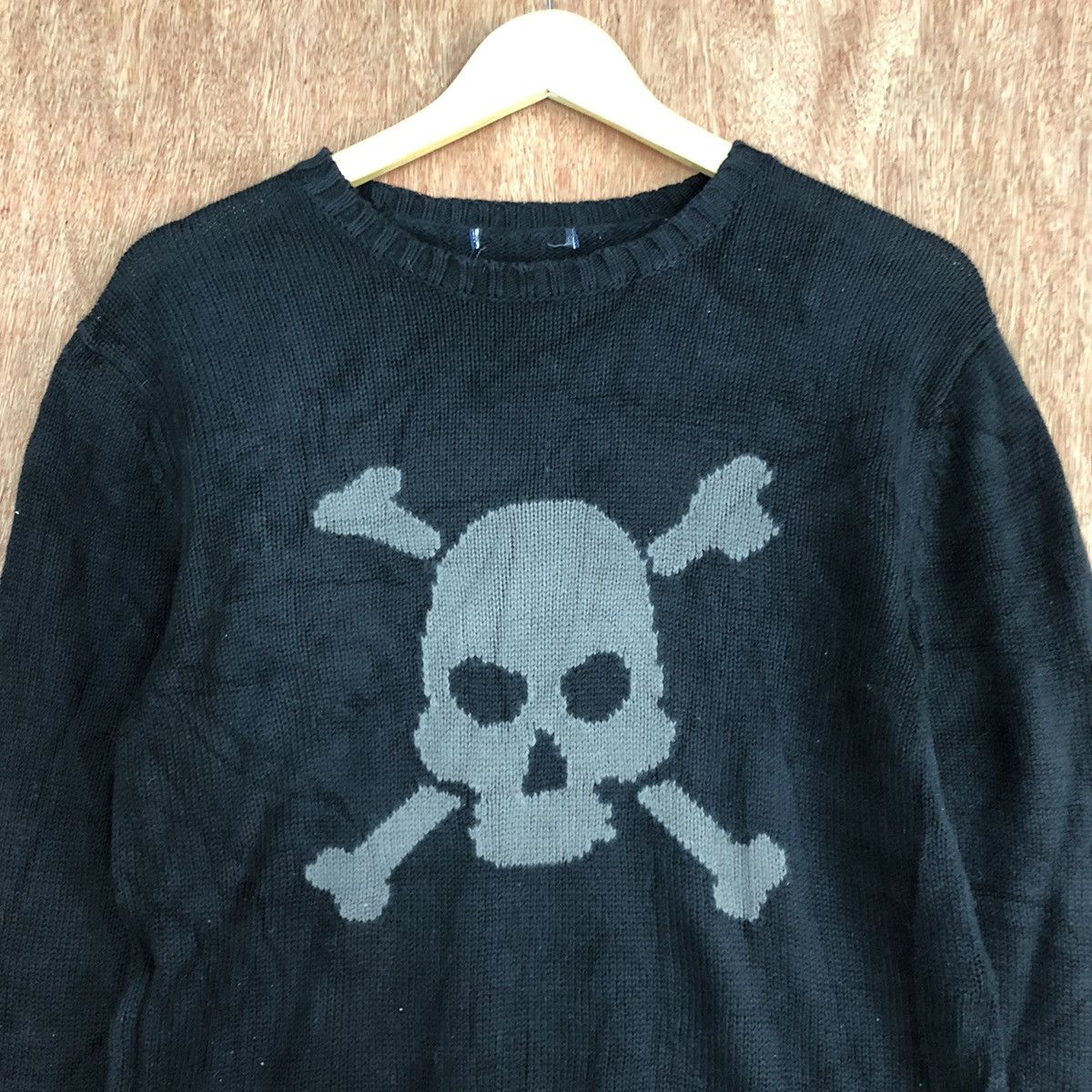 Homespun Knitwear Skulls Knit Sweater Size US S / EU 44-46 / 1 - 8 Thumbnail