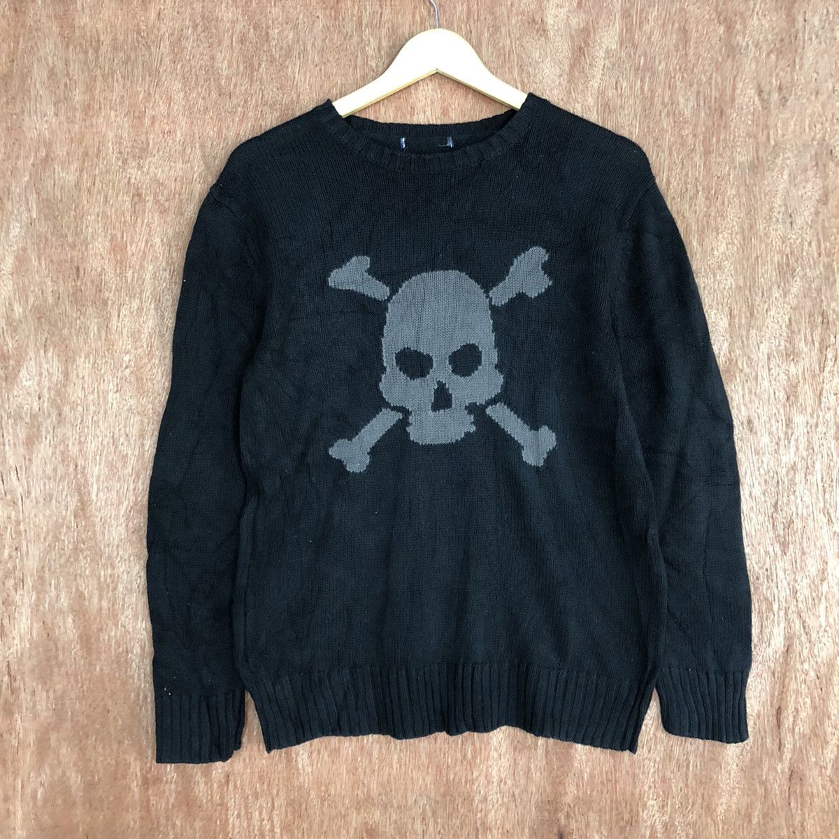 Homespun Knitwear Skulls Knit Sweater Size US S / EU 44-46 / 1 - 1 Thumbnail