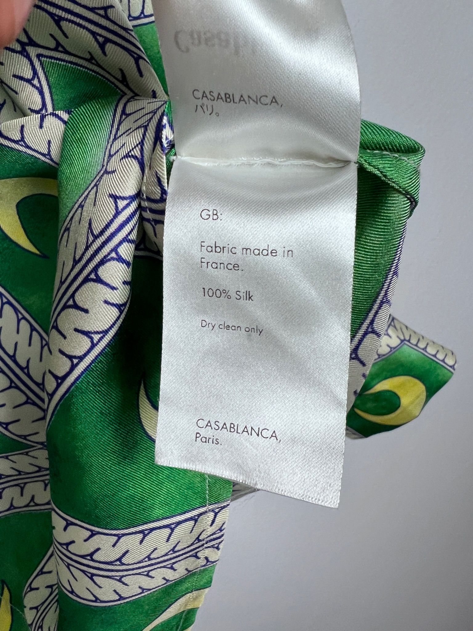Casablanca Moonlight Tiles Silk Shirt Size US S / EU 44-46 / 1 - 6 Thumbnail
