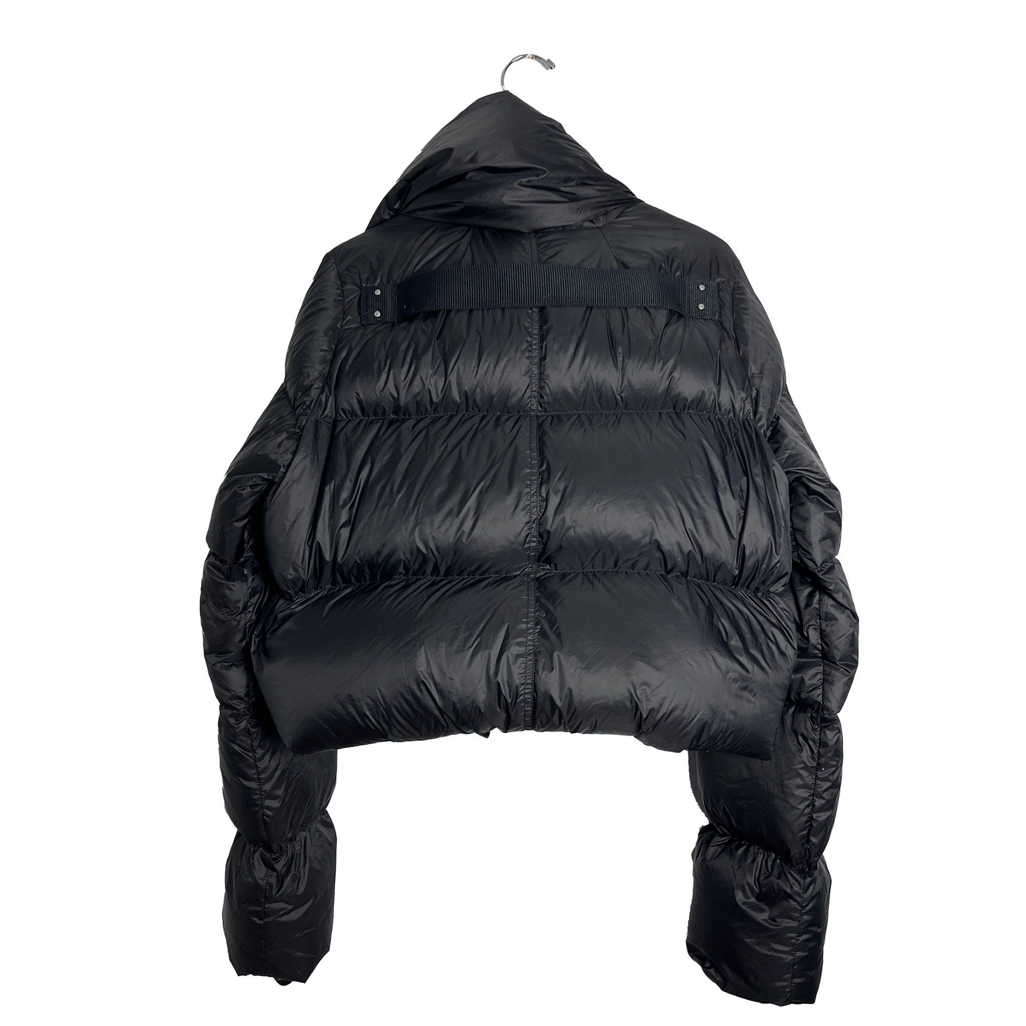Rick Owens Giacca Piumino Funnel Neck Jacket Size XS / US 0-2 / IT 36-38 - 2 Thumbnail