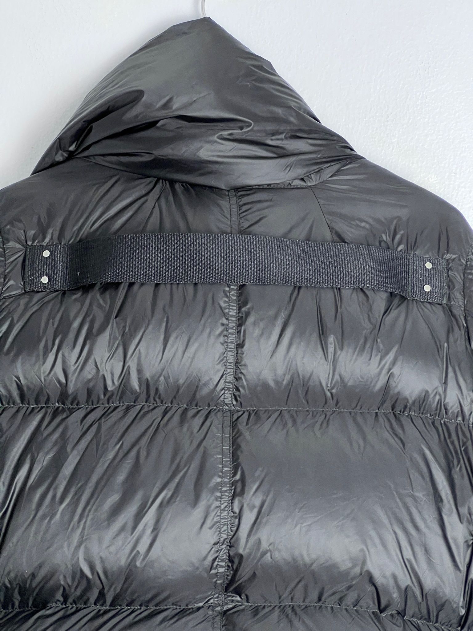 Rick Owens Giacca Piumino Funnel Neck Jacket Size XS / US 0-2 / IT 36-38 - 4 Thumbnail