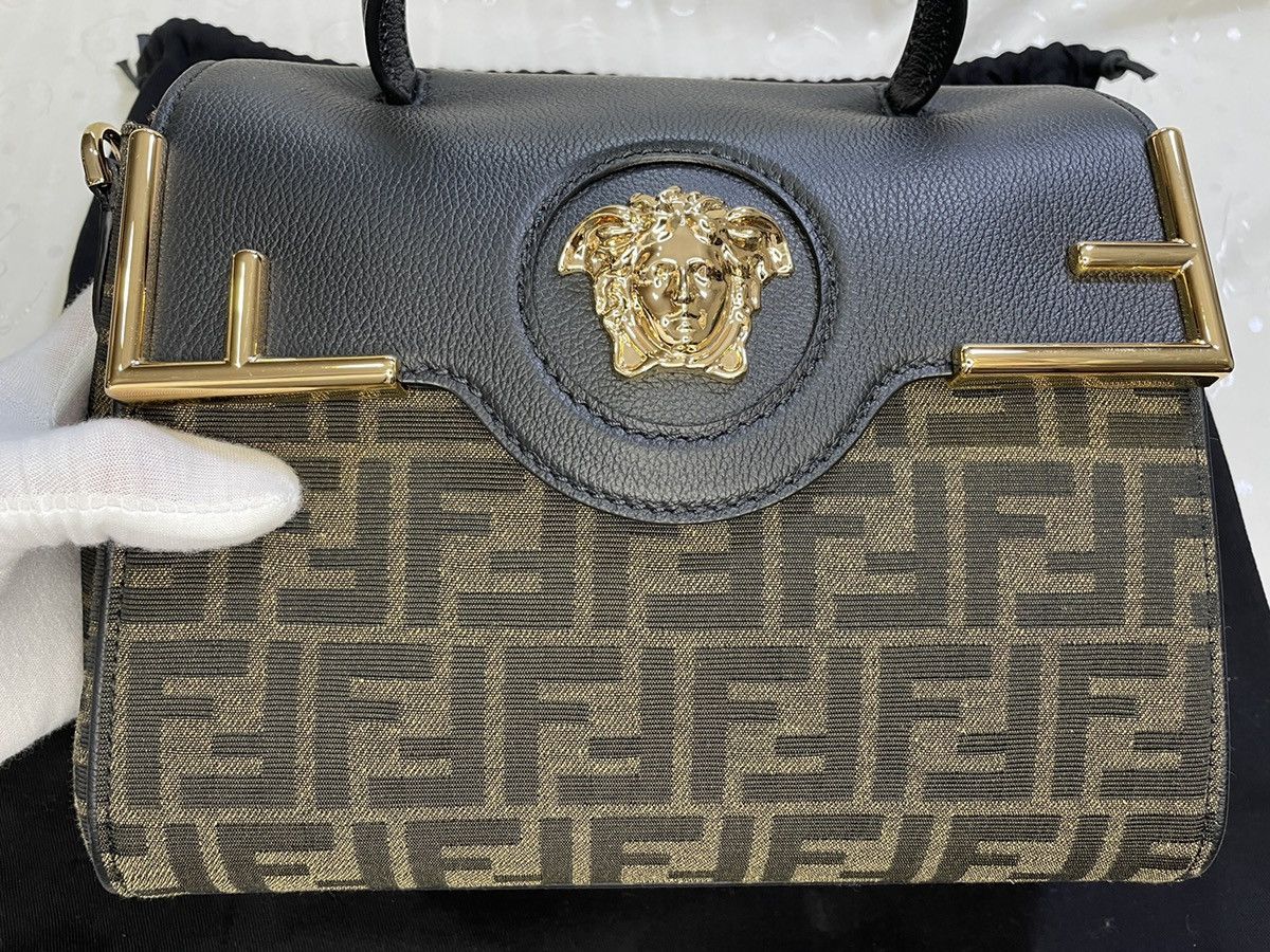 Fendi Fendace La Medusa Medium Handbag Grailed