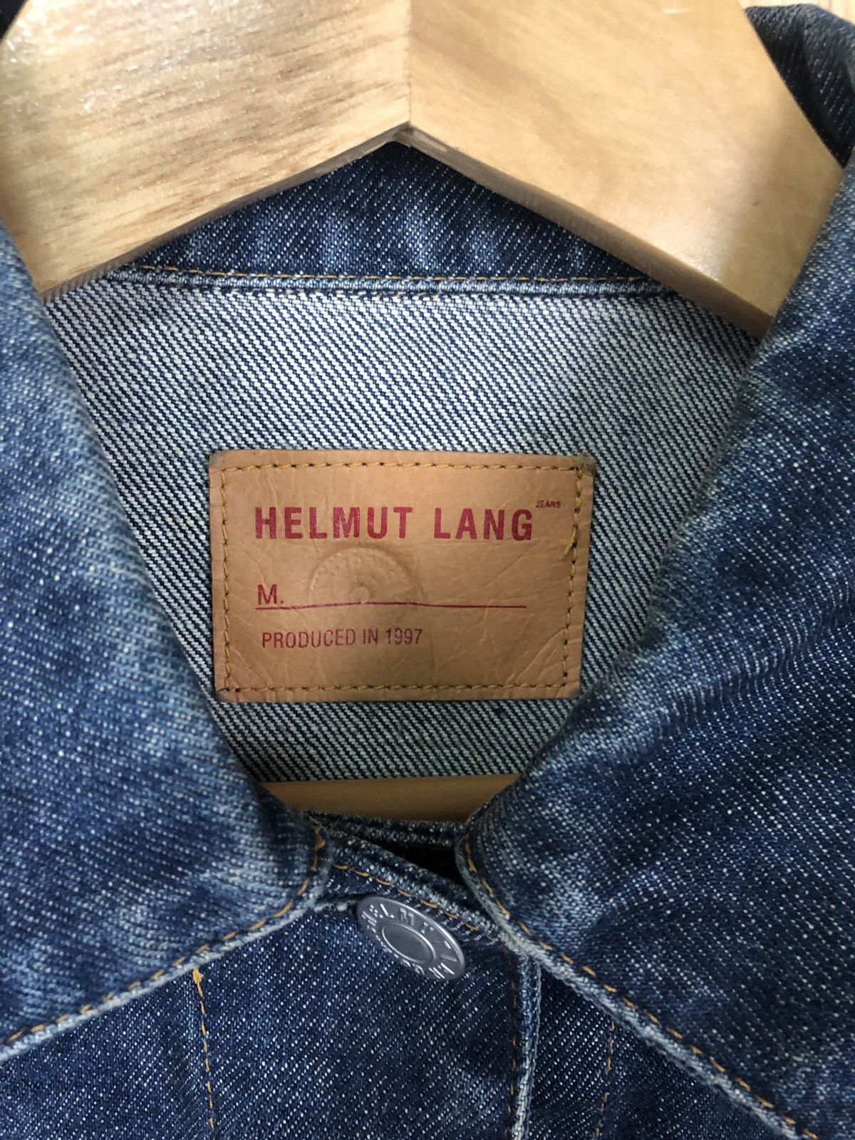 Helmut Lang AW 1997 Helmut lang Denim Jacket Size US S / EU 44-46 / 1 - 8 Thumbnail