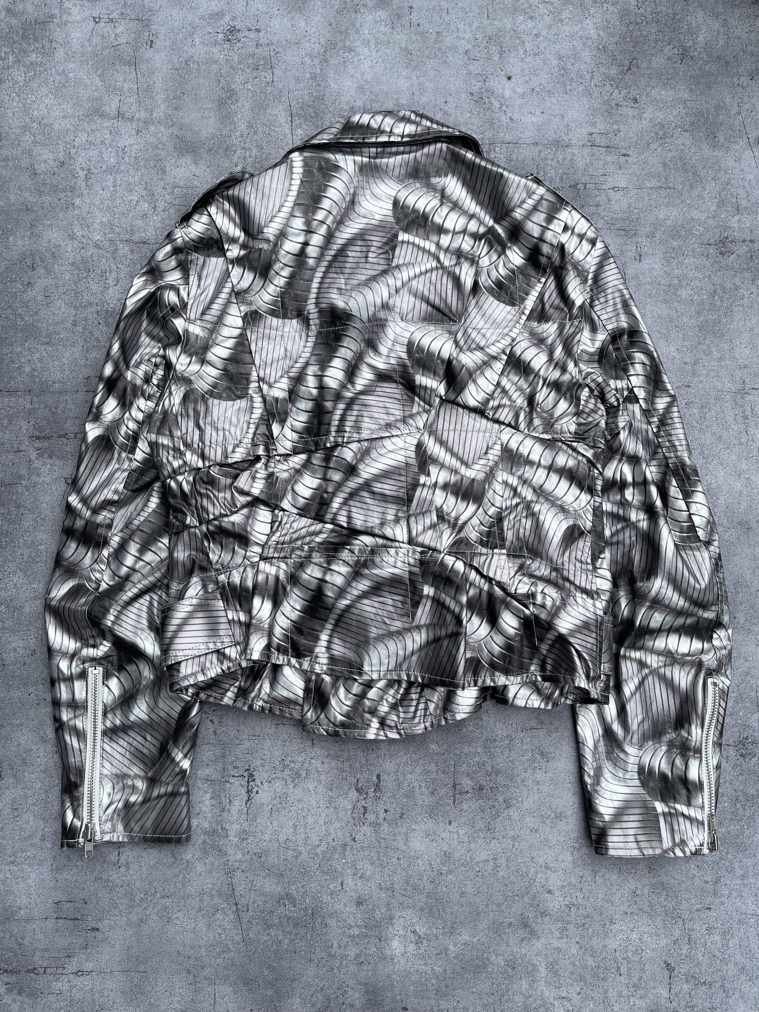 Comme des Garcons Homme Plus Comme Des Garcons S/S2021 Metallic Riders Jacket Size US S / EU 44-46 / 1 - 3 Thumbnail