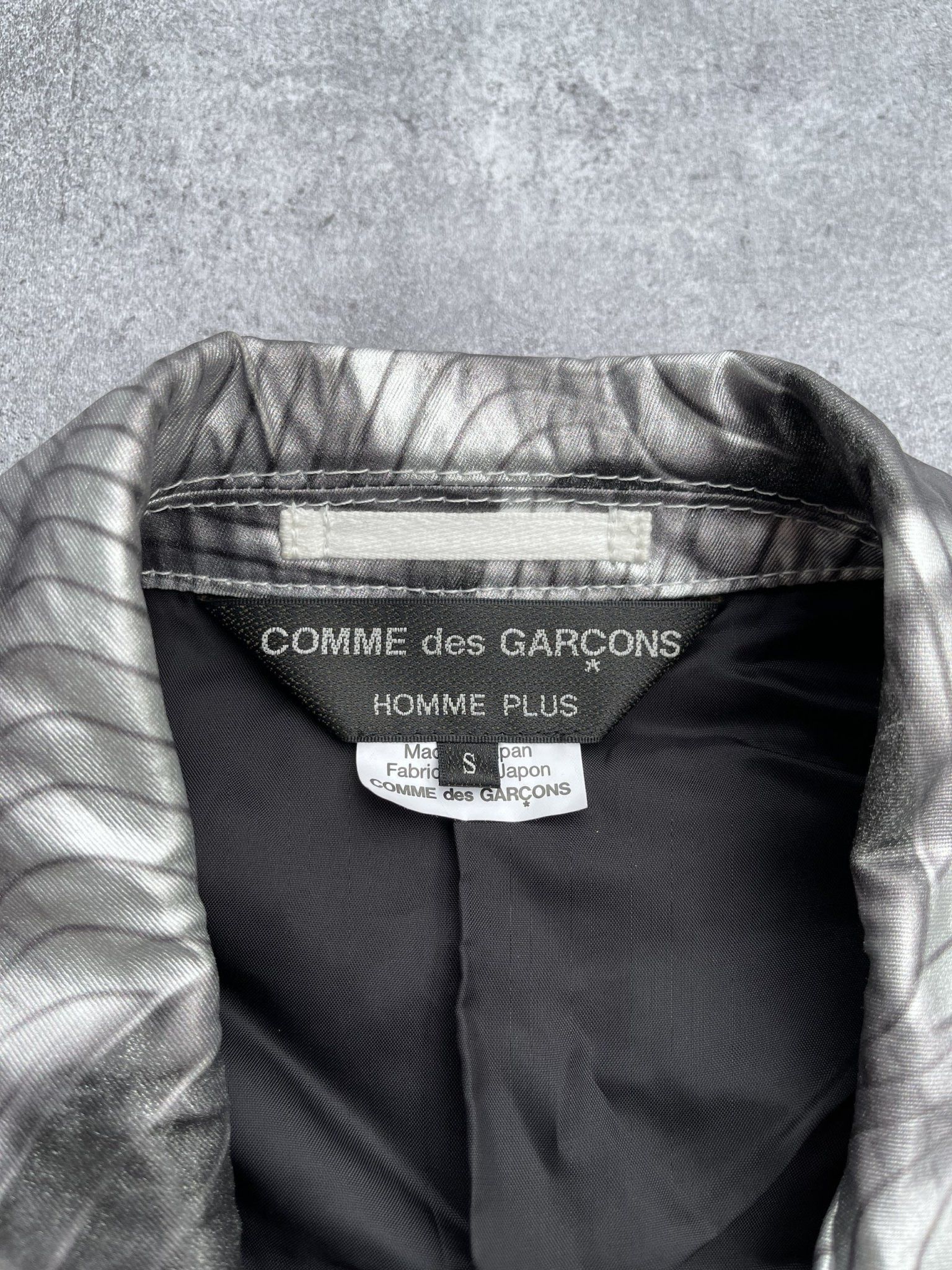 Comme des Garcons Homme Plus Comme Des Garcons S/S2021 Metallic Riders Jacket Size US S / EU 44-46 / 1 - 11 Thumbnail
