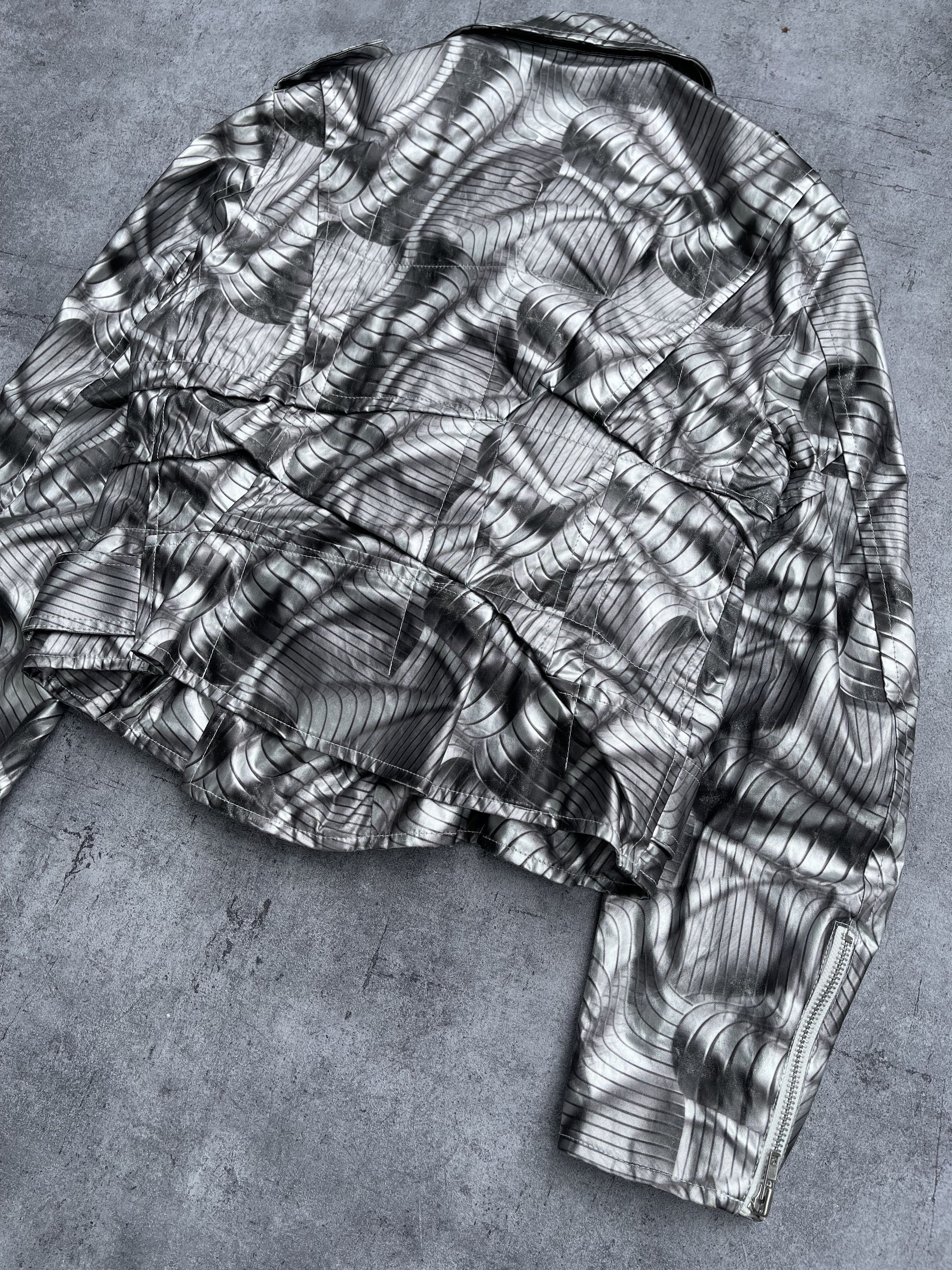 Comme des Garcons Homme Plus Comme Des Garcons S/S2021 Metallic Riders Jacket Size US S / EU 44-46 / 1 - 7 Thumbnail