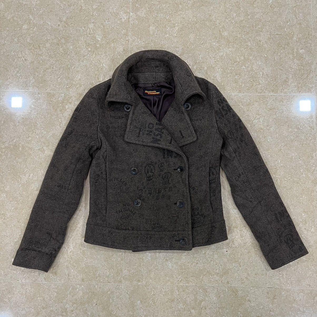 Vintage Double Breast Wool Jacket