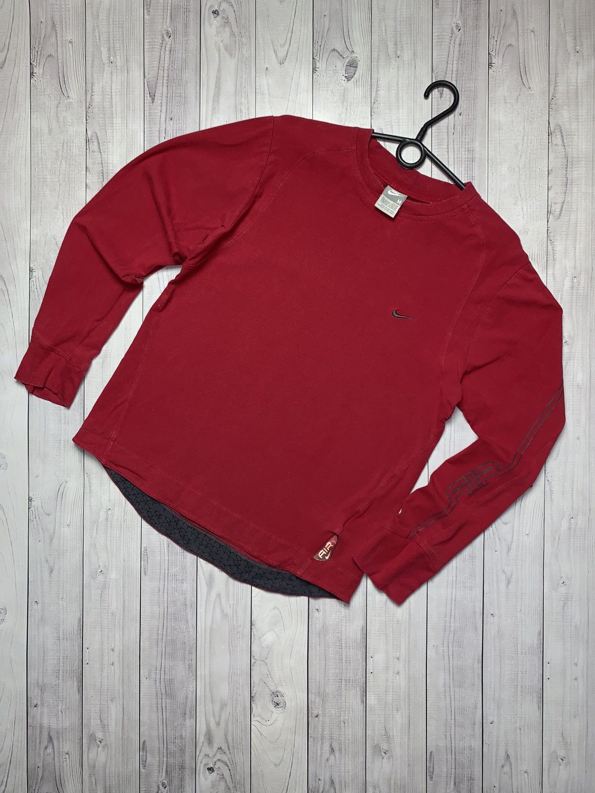 Vintage sweatshirt Nike air long sleeve size M logo