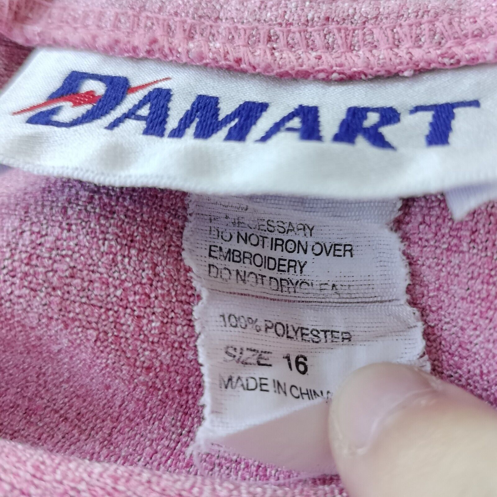 Vintage Vintage 80s Skirt Pink Midi High Waist Knit Button Up Retro Size 34" / US 12 / IT 48 - 7 Thumbnail