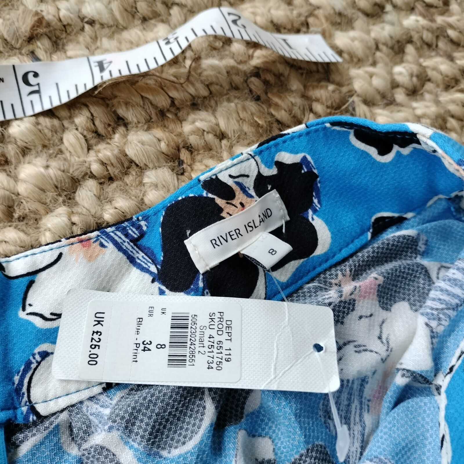River Island River Island Skirt Floral Mini A Line Pleated High Waist Size 27" / US 4 / IT 40 - 7 Thumbnail