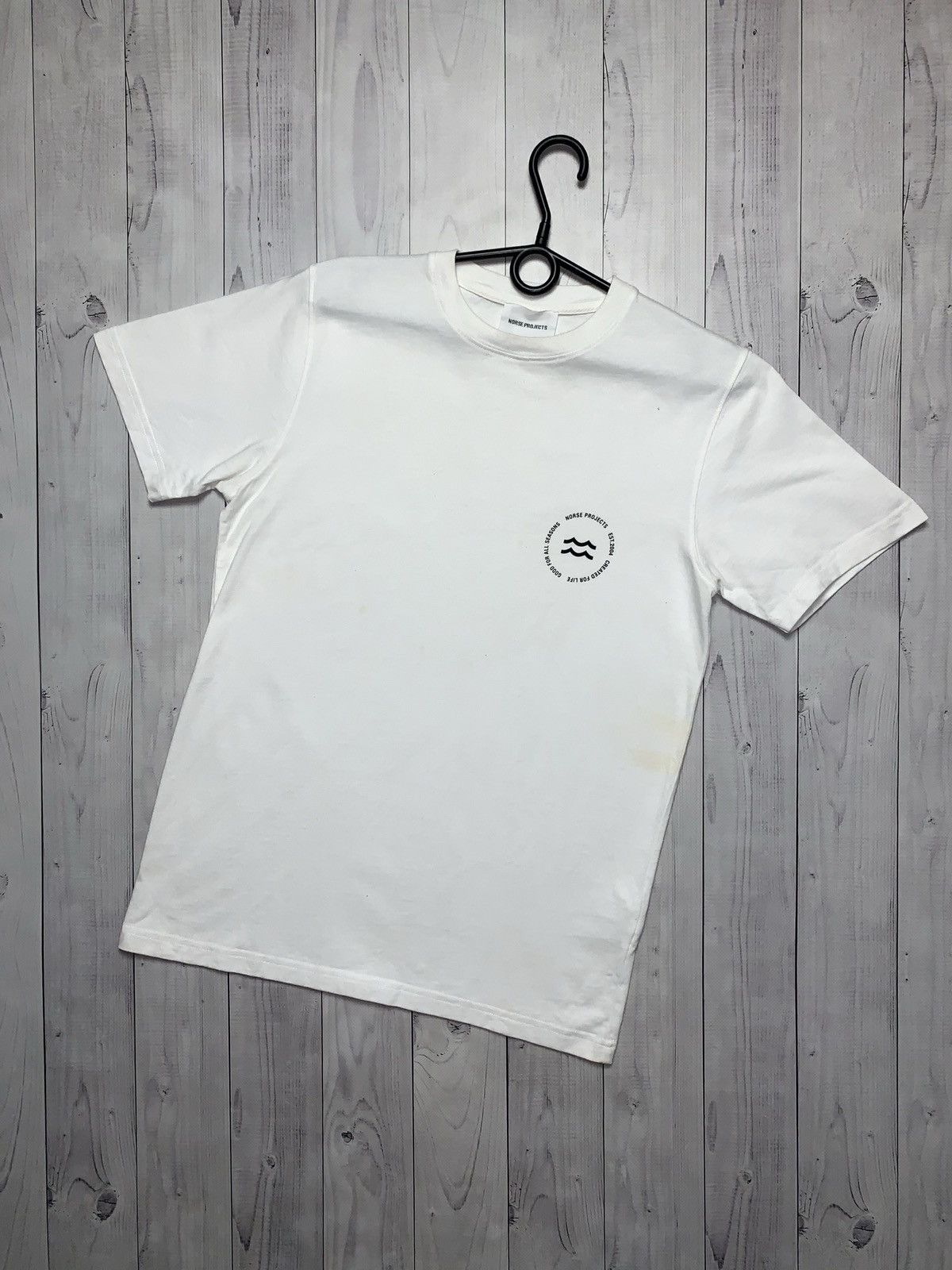 Norse Projects × Vintage Vintage Norse Project tee logo size S Size US S / EU 44-46 / 1 - 1 Thumbnail