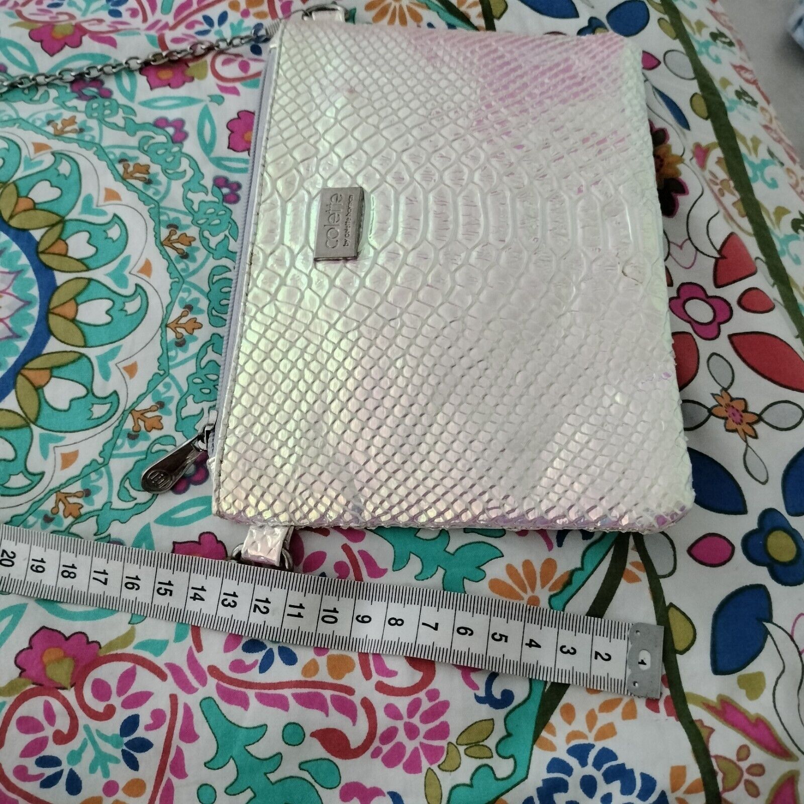 Colette Colette Hayman Bag Purse Pink Crossbody Mermaid Holographic Size ONE SIZE - 7 Thumbnail