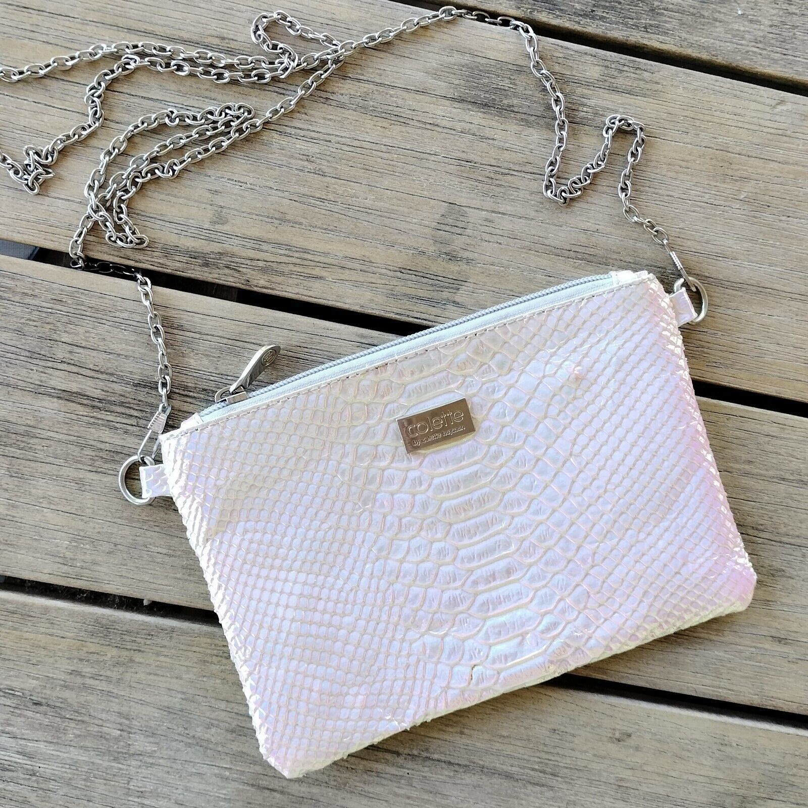Colette Colette Hayman Bag Purse Pink Crossbody Mermaid Holographic Size ONE SIZE - 4 Thumbnail