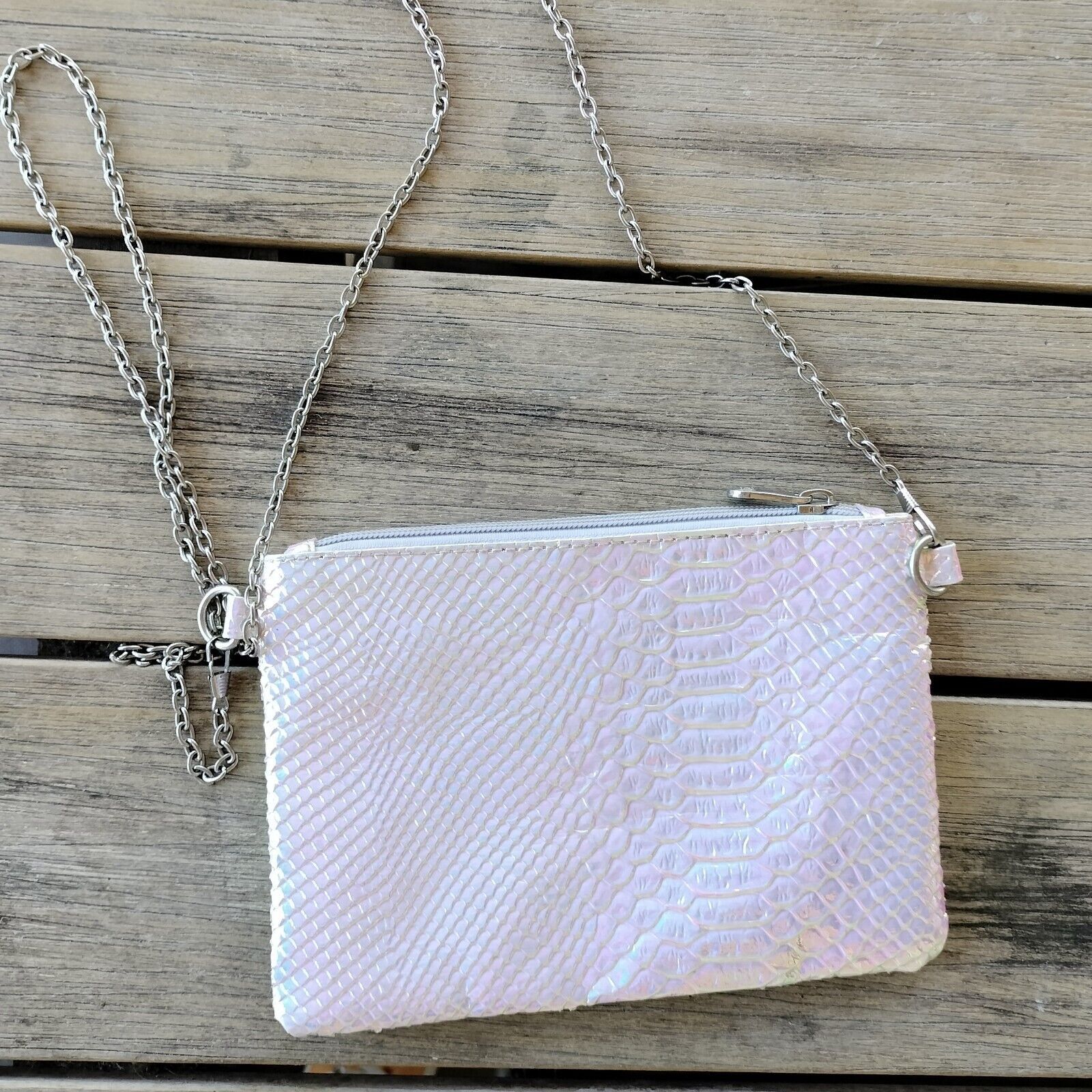 Colette Colette Hayman Bag Purse Pink Crossbody Mermaid Holographic Size ONE SIZE - 6 Thumbnail