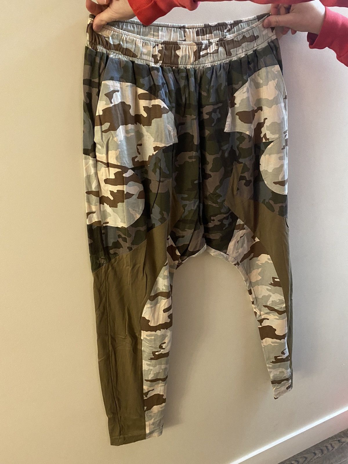 Givenchy GIVENCHY DROP CROUCH JOGGERS DOUBLR LAYER ARCHIVAL PANTS Size US 36 / EU 52 - 6 Thumbnail