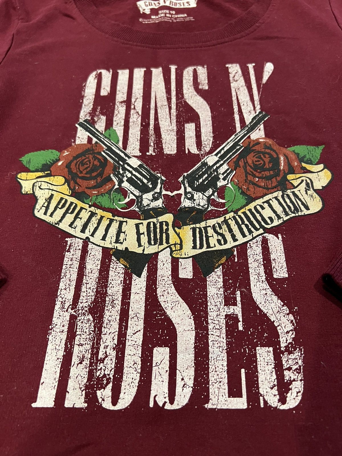 Band Tees × Guns N' Roses × Vintage 🔫 Gun N Roses Jumper ⛓ Size S / US 4 / IT 40 - 1 Thumbnail