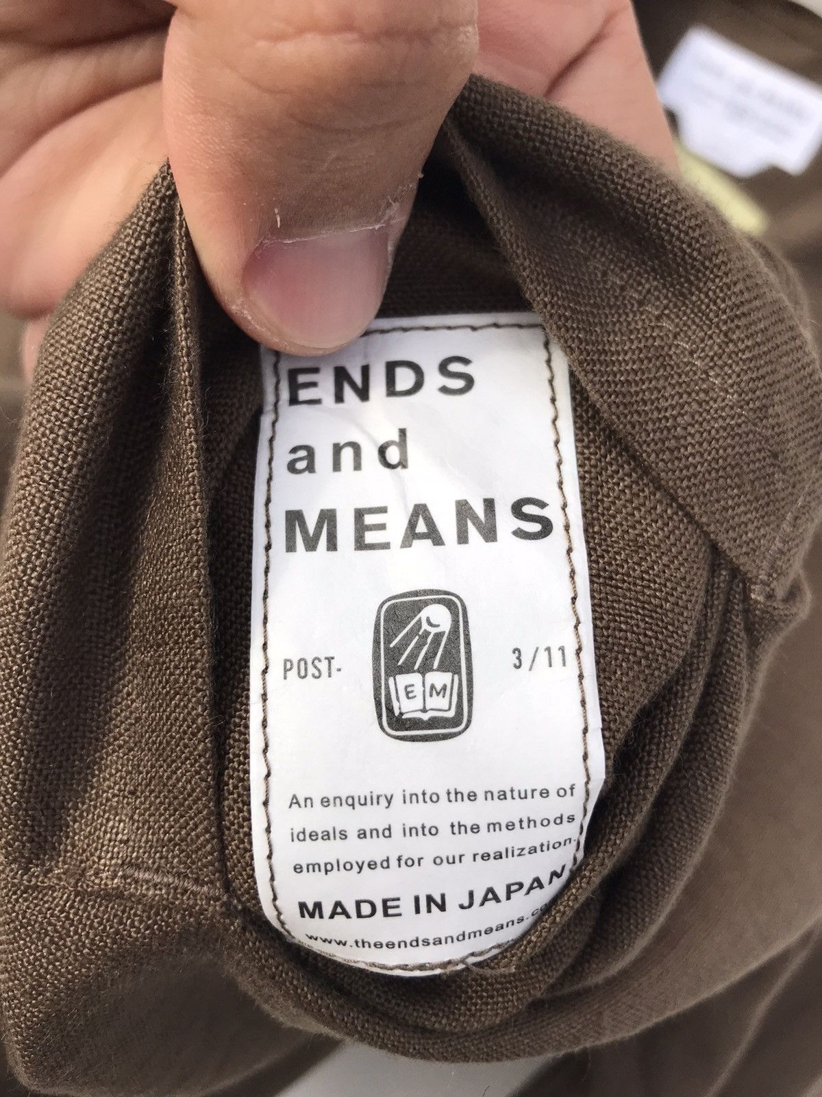 ENDS and MEANS Ends & Means Pullover Linen Shirt Size US S / EU 44-46 / 1 - 6 Thumbnail