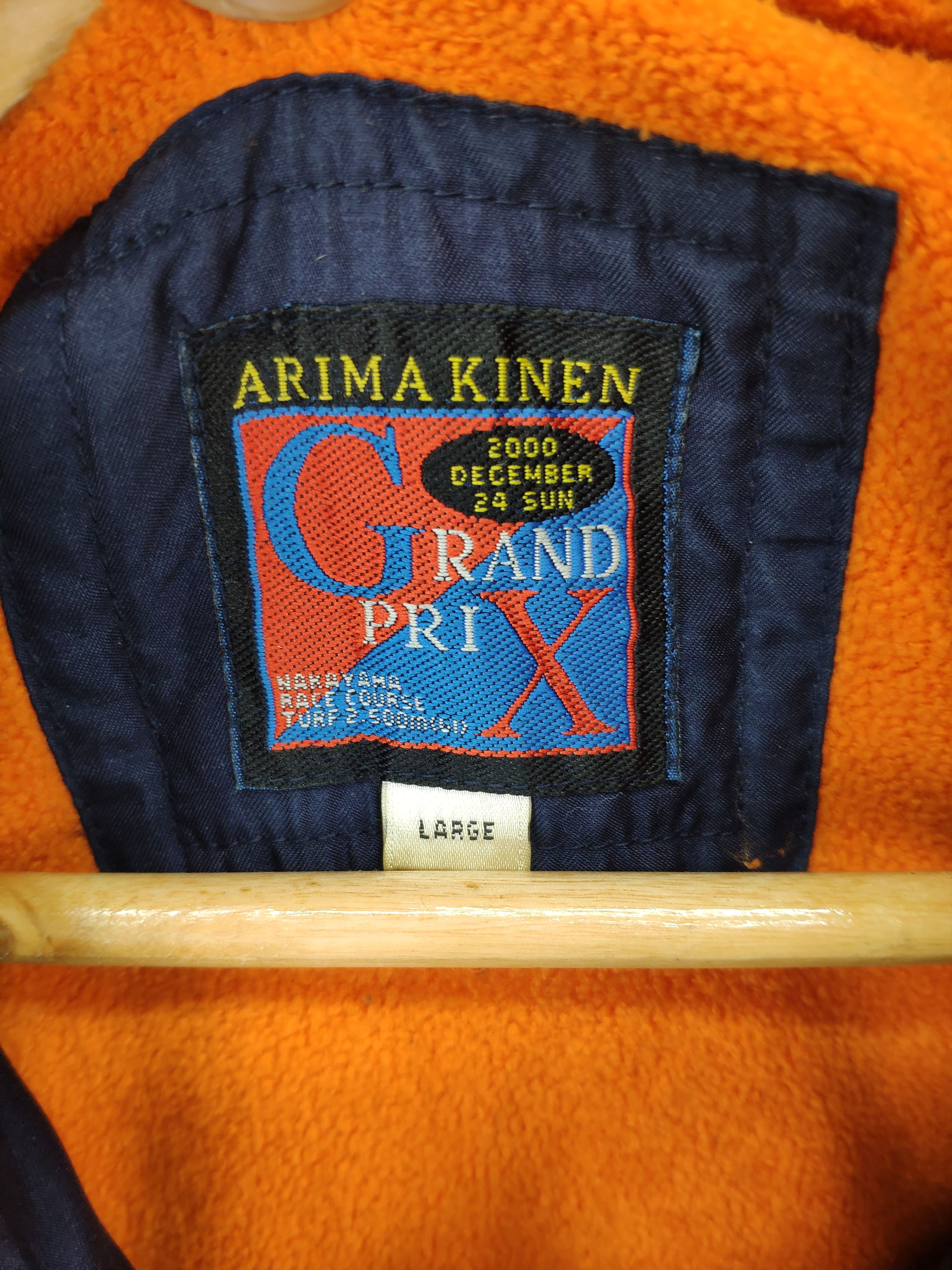 Japanese Brand × Vintage Vintage Jacket Grand Prix Arima Kinen Size US L / EU 52-54 / 3 - 3 Thumbnail