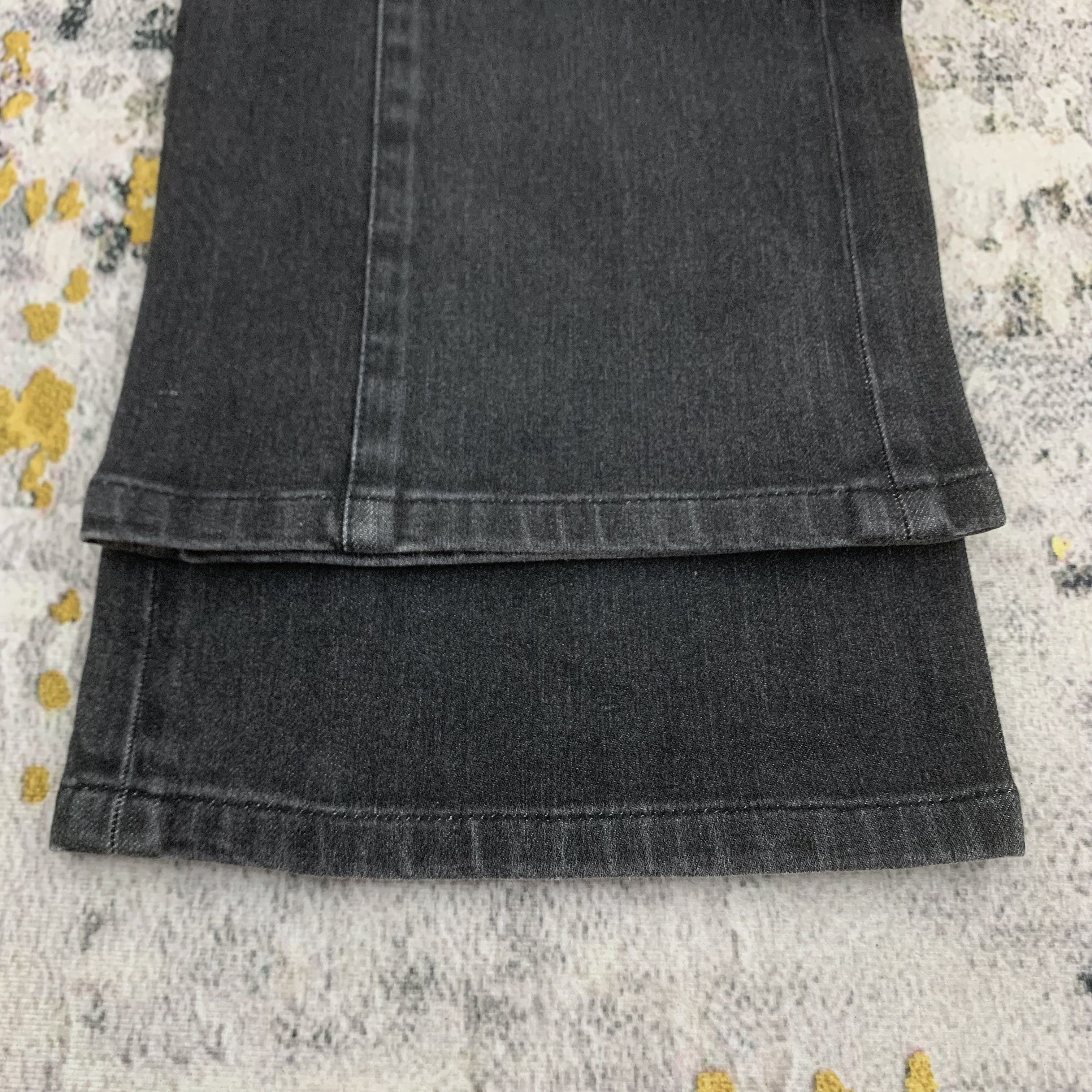 Japanese Brand Evex by Krizia Black Jeans Size US 31 - 7 Thumbnail