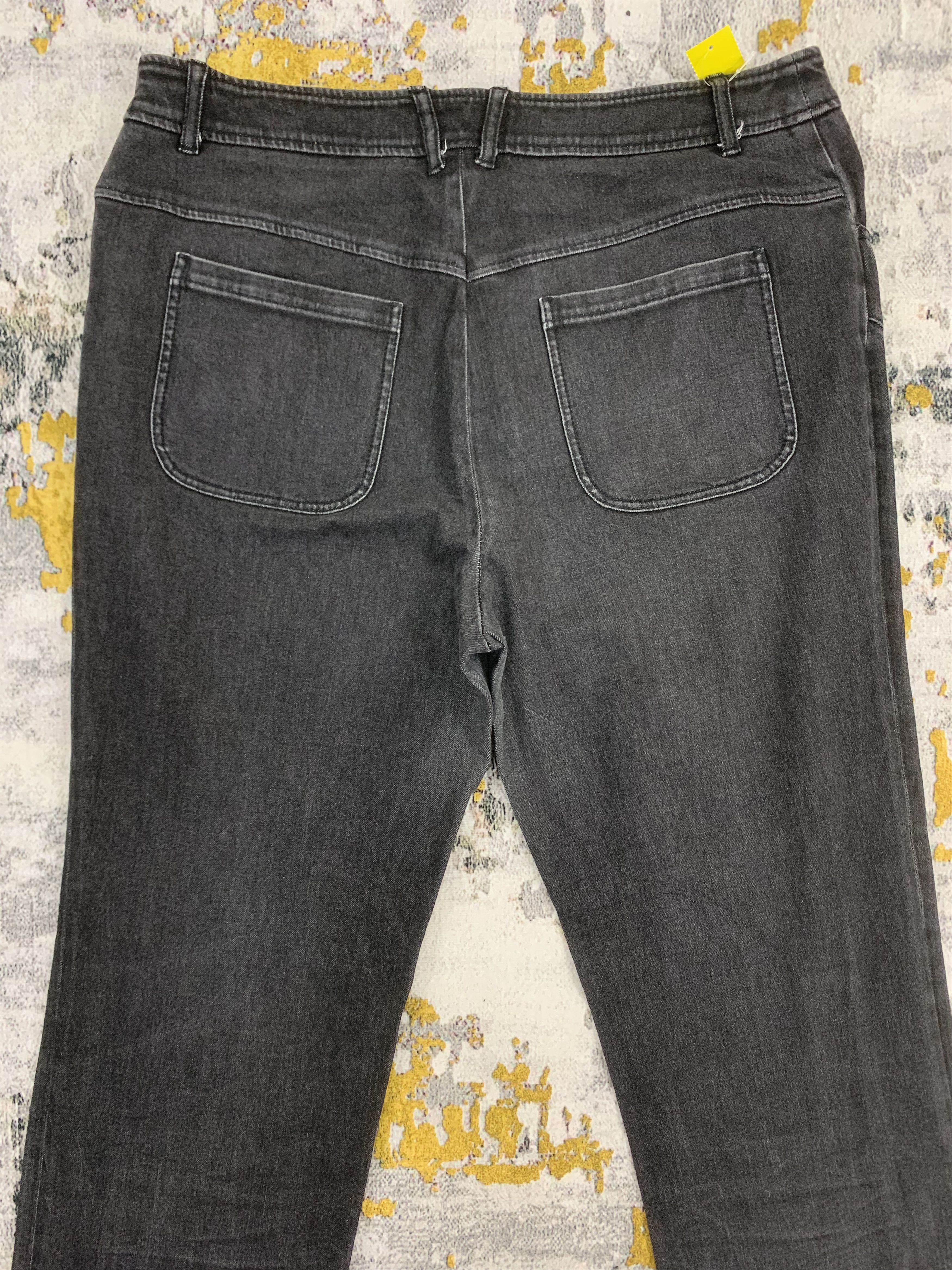 Japanese Brand Evex by Krizia Black Jeans Size US 31 - 6 Thumbnail
