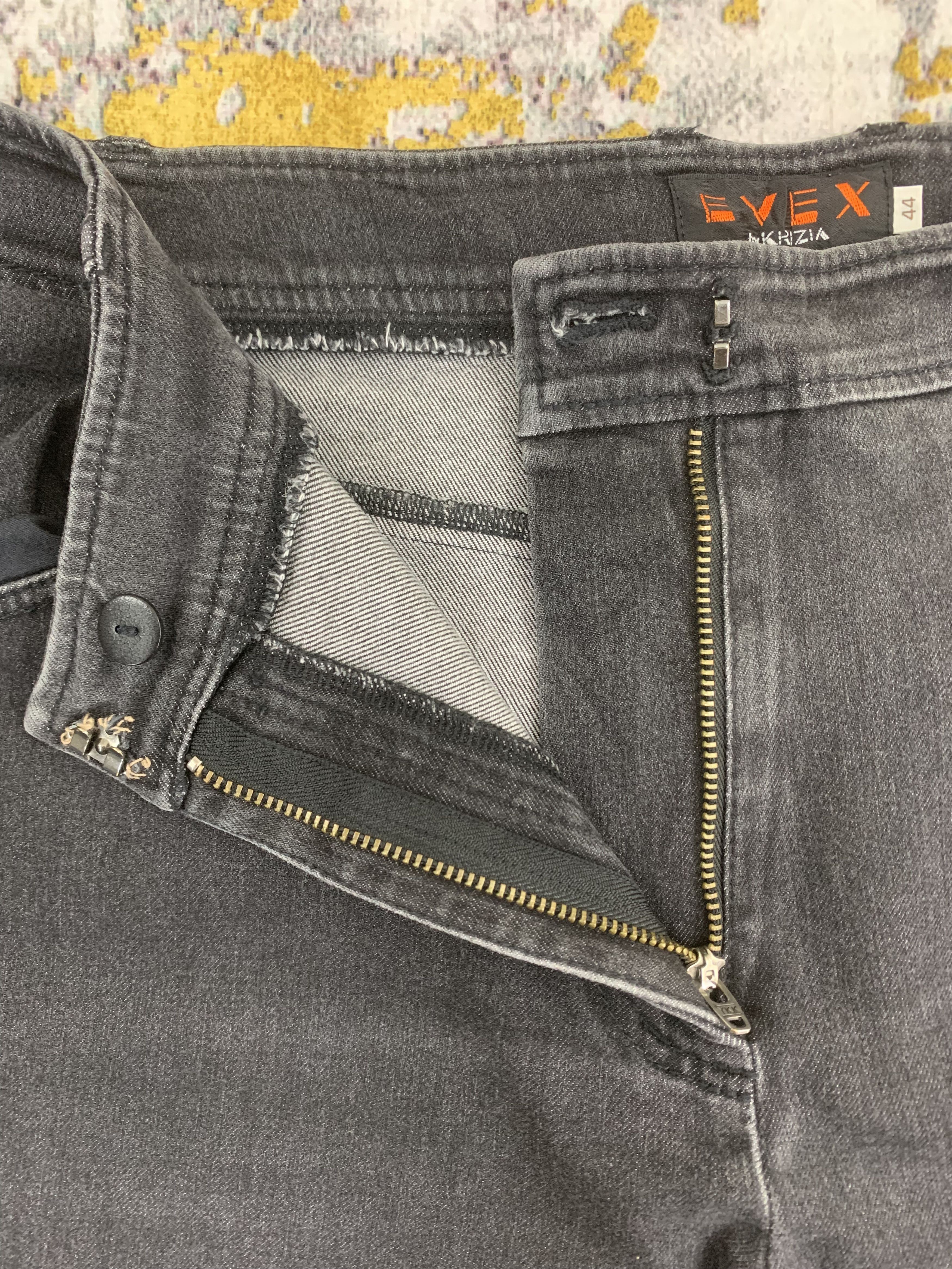Japanese Brand Evex by Krizia Black Jeans Size US 31 - 3 Thumbnail