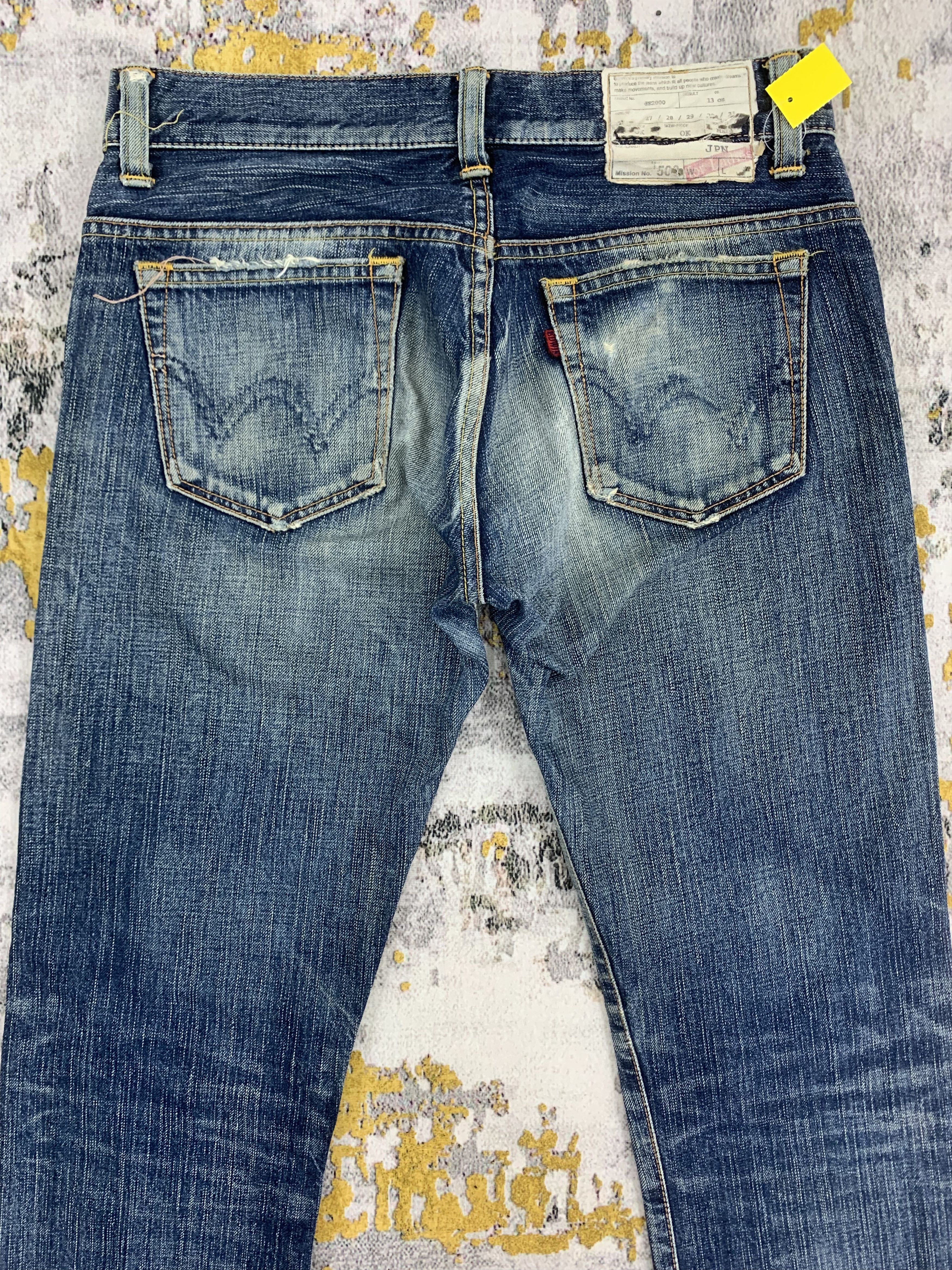 Edwin Ripped Jeans Blue Distressed Denim Edwin Size US 29 - 5 Thumbnail