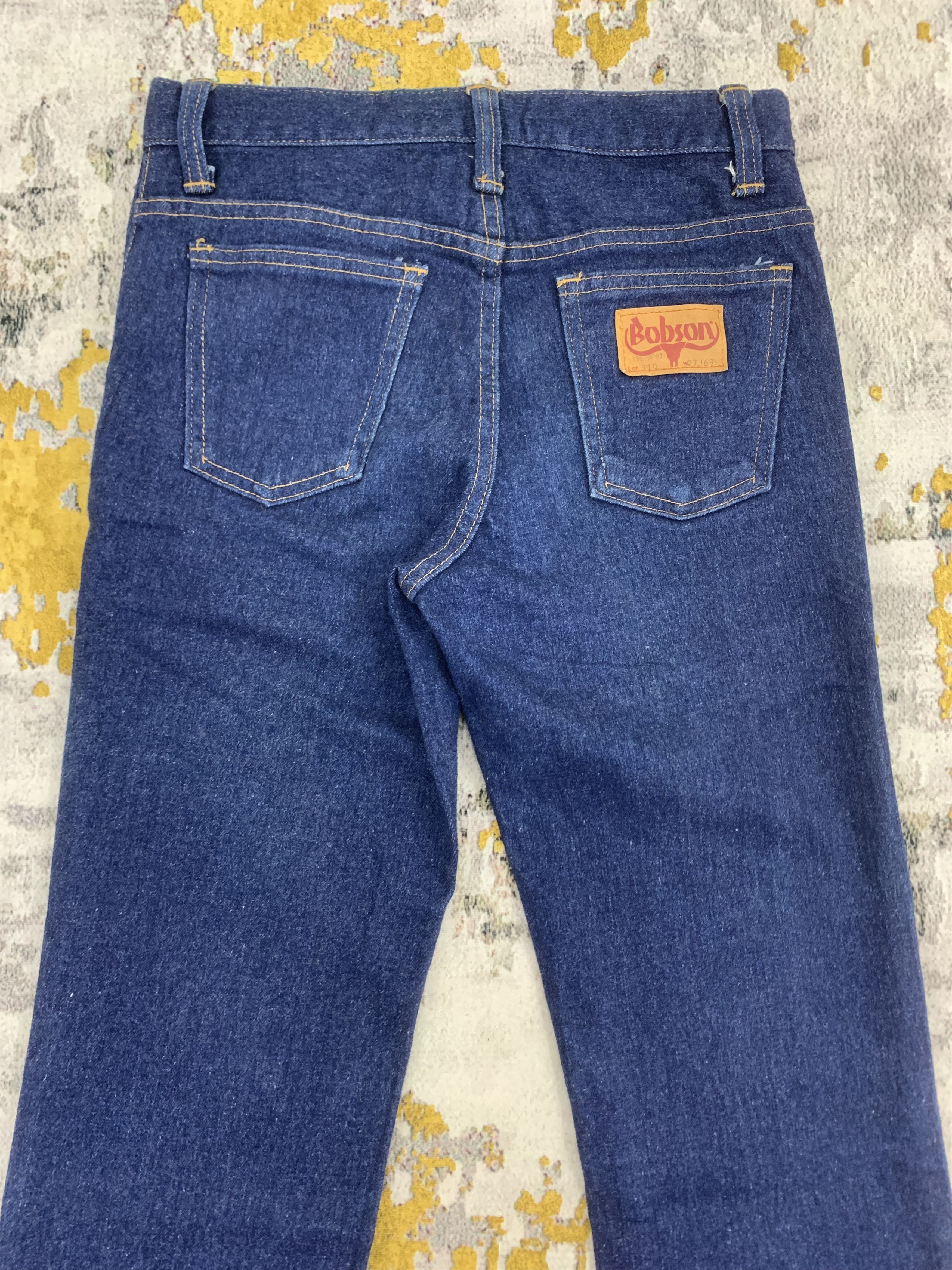 Japanese Brand Vintage Blue Jeans Bobson Western Jeans size 25 Women Size 26" / US 2 / IT 38 - 6 Thumbnail