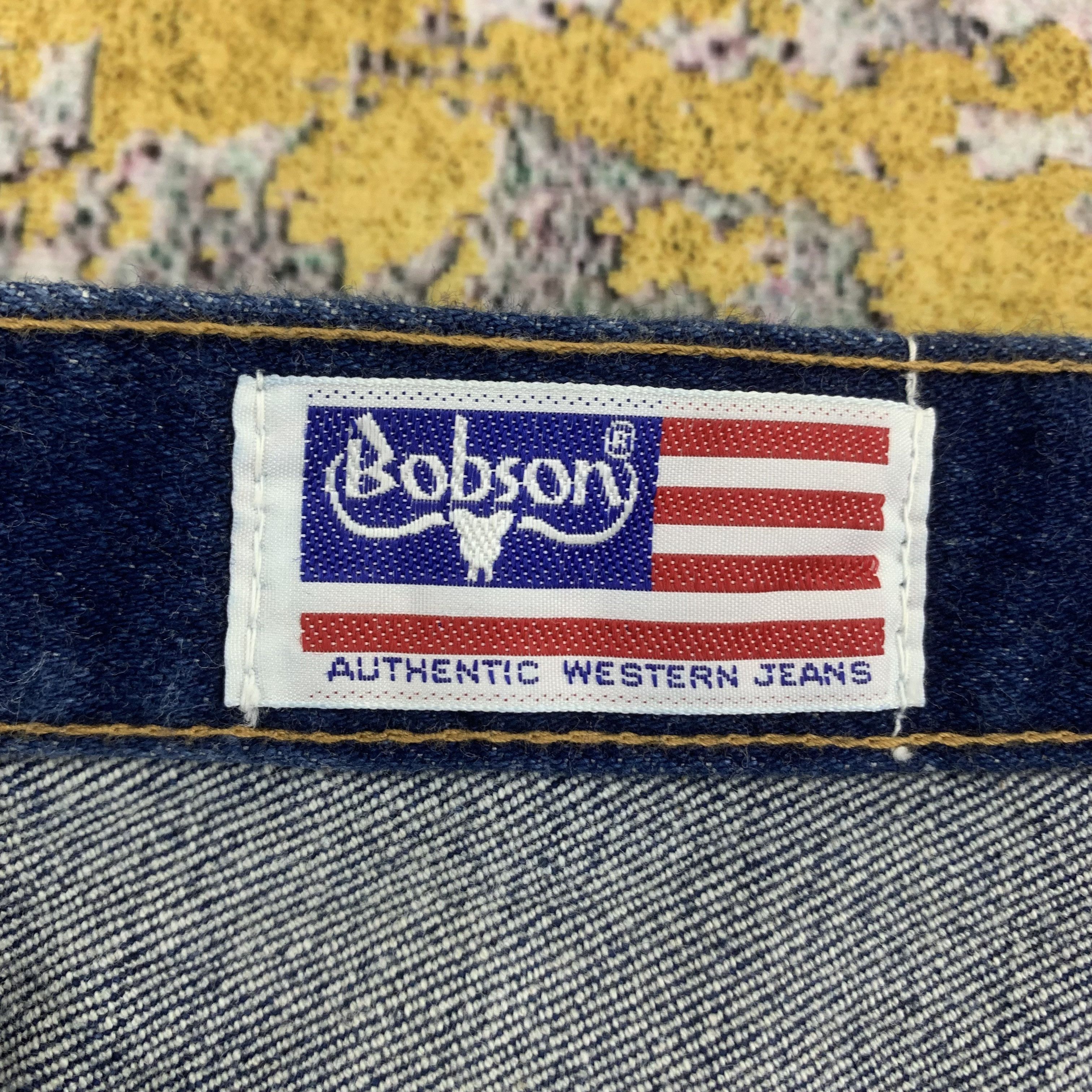 Japanese Brand Vintage Blue Jeans Bobson Western Jeans size 25 Women Size 26" / US 2 / IT 38 - 4 Thumbnail