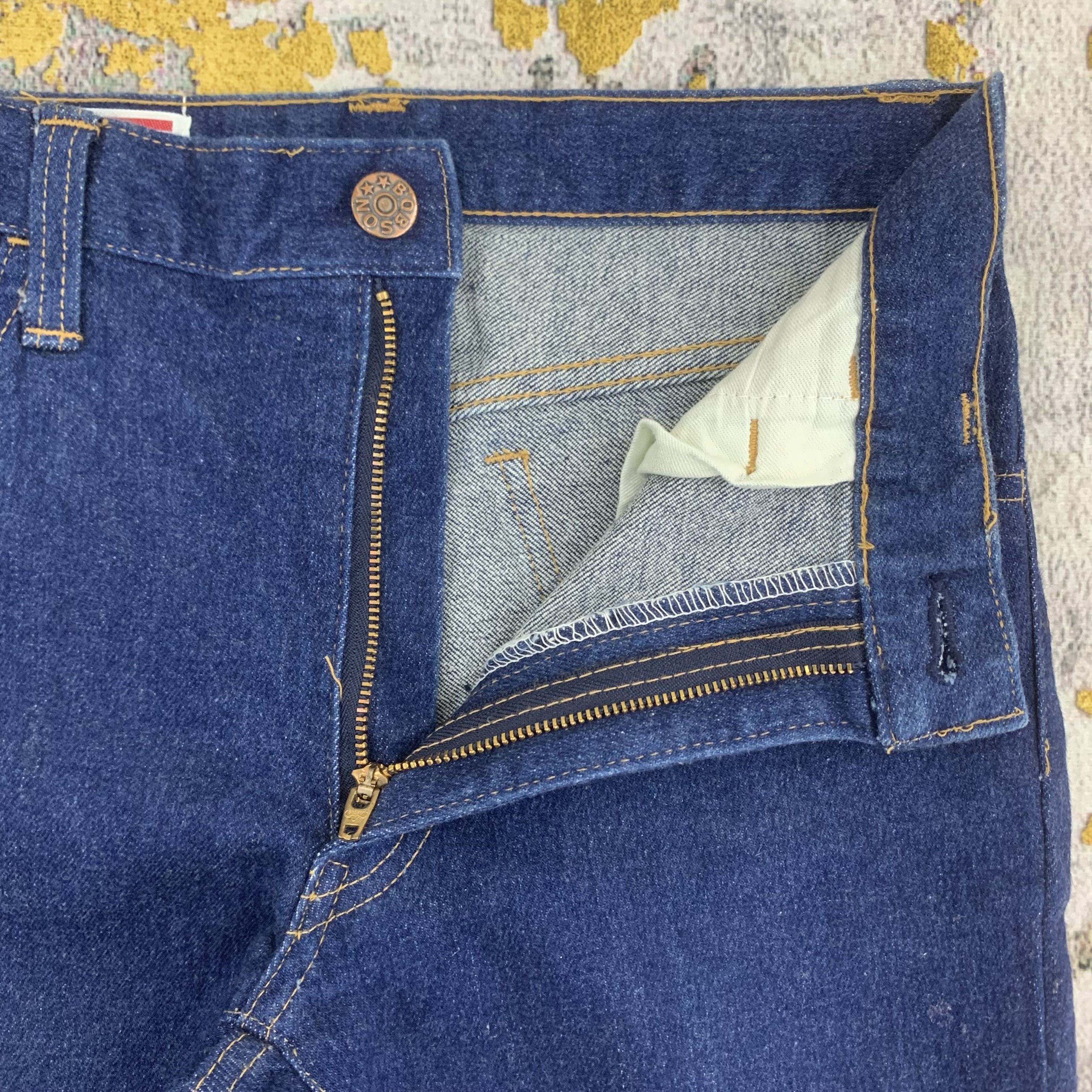 Japanese Brand Vintage Blue Jeans Bobson Western Jeans size 25 Women Size 26" / US 2 / IT 38 - 3 Thumbnail