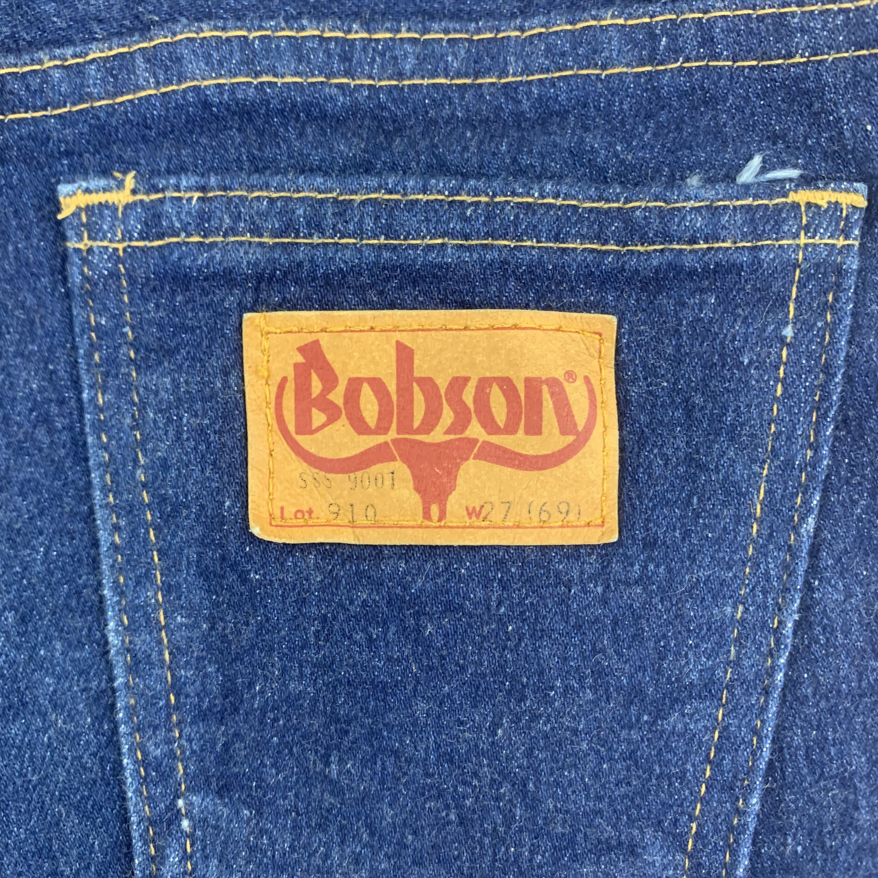 Japanese Brand Vintage Blue Jeans Bobson Western Jeans size 25 Women Size 26" / US 2 / IT 38 - 7 Thumbnail