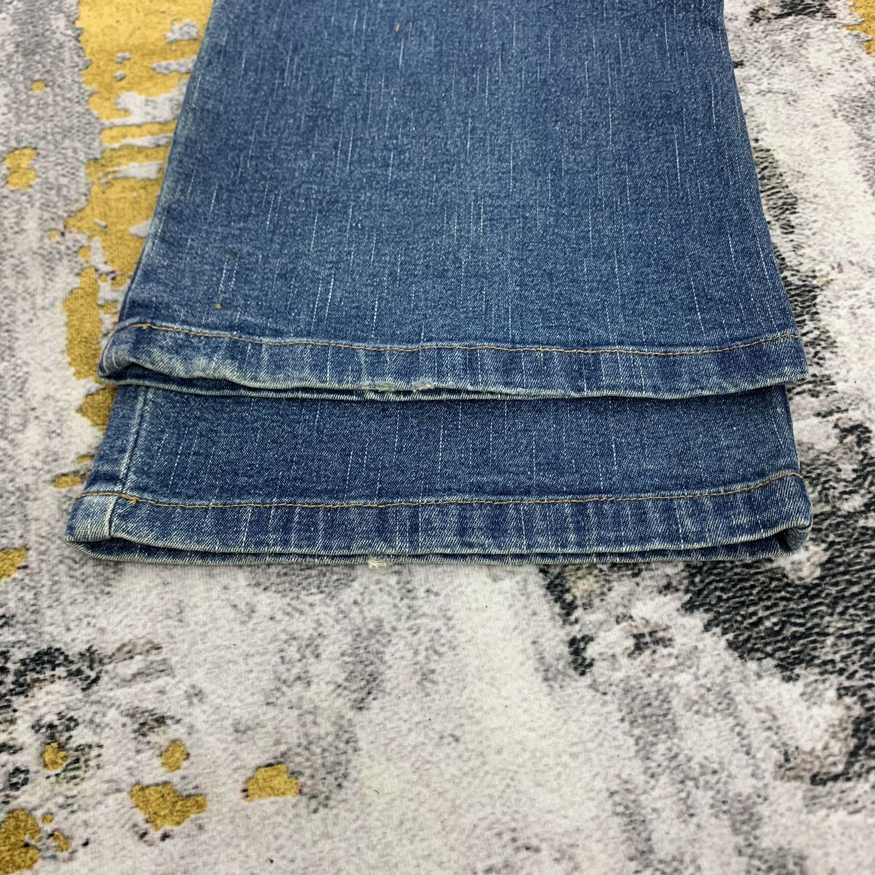 Japanese Brand Flared Jeans Bush Pants for Womens Size 26" / US 2 / IT 38 - 6 Thumbnail
