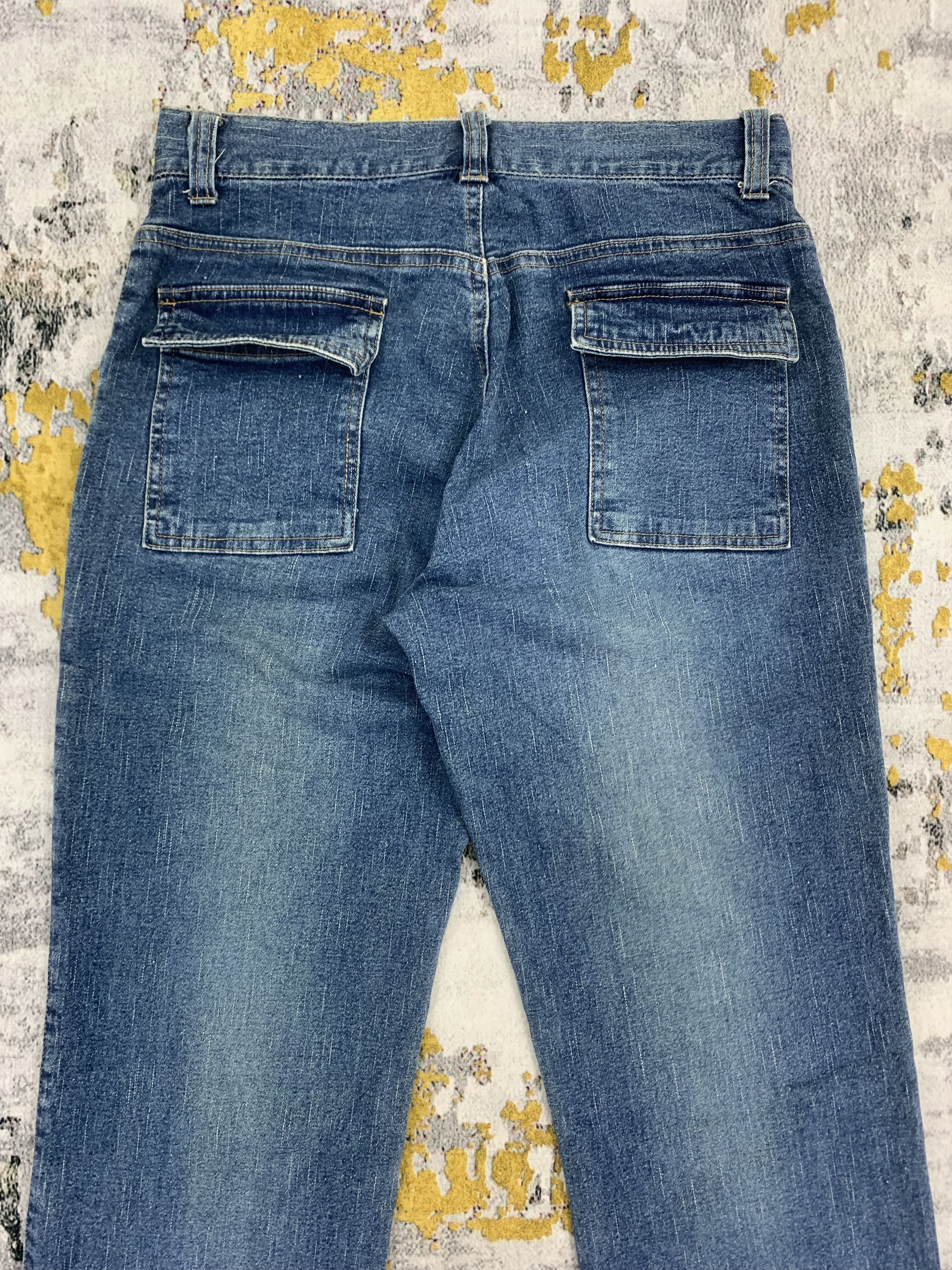 Japanese Brand Flared Jeans Bush Pants for Womens Size 26" / US 2 / IT 38 - 5 Thumbnail