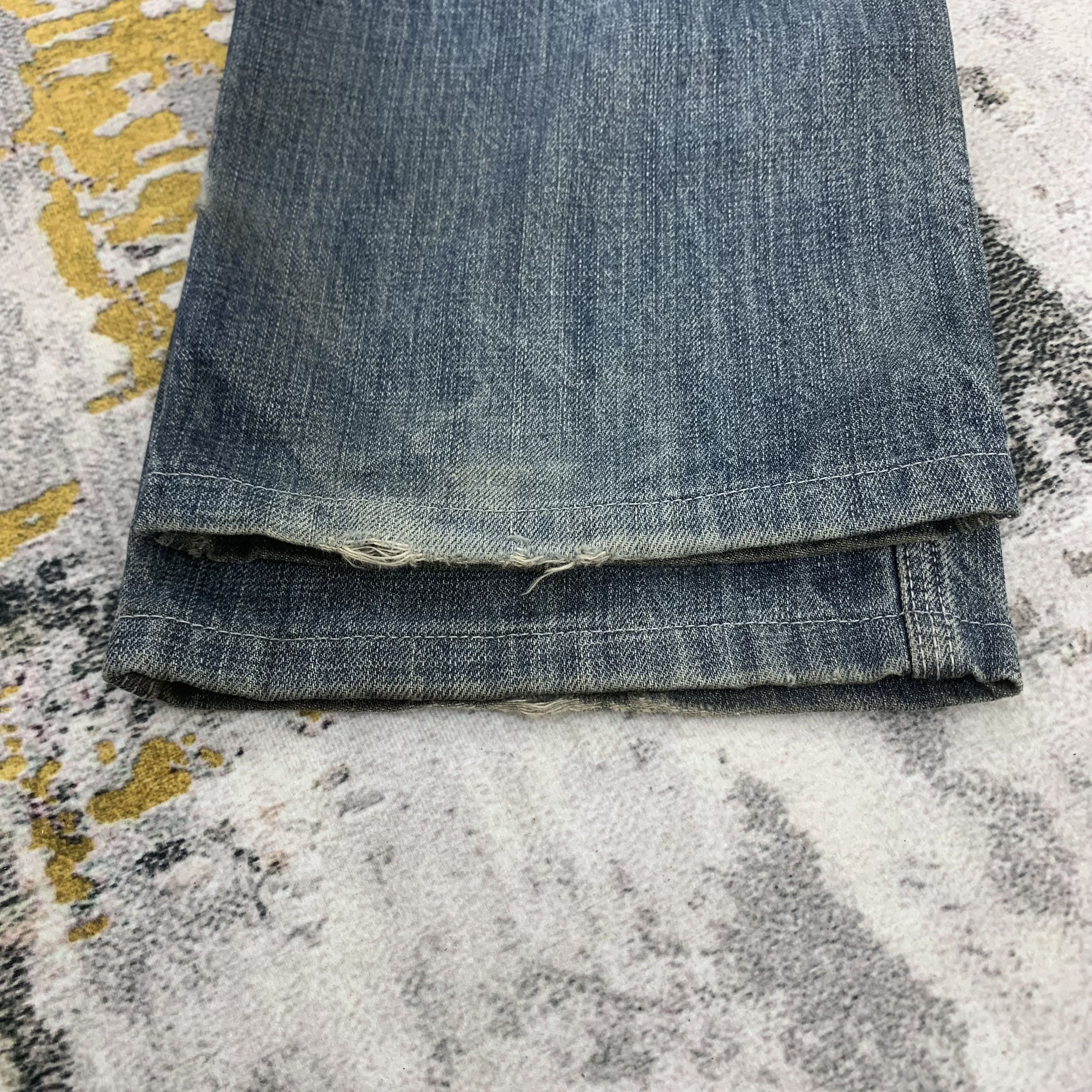 Vanson Leathers Blue Faded Jeans Vanson Leathers Motorcycles Size US 33 - 8 Thumbnail