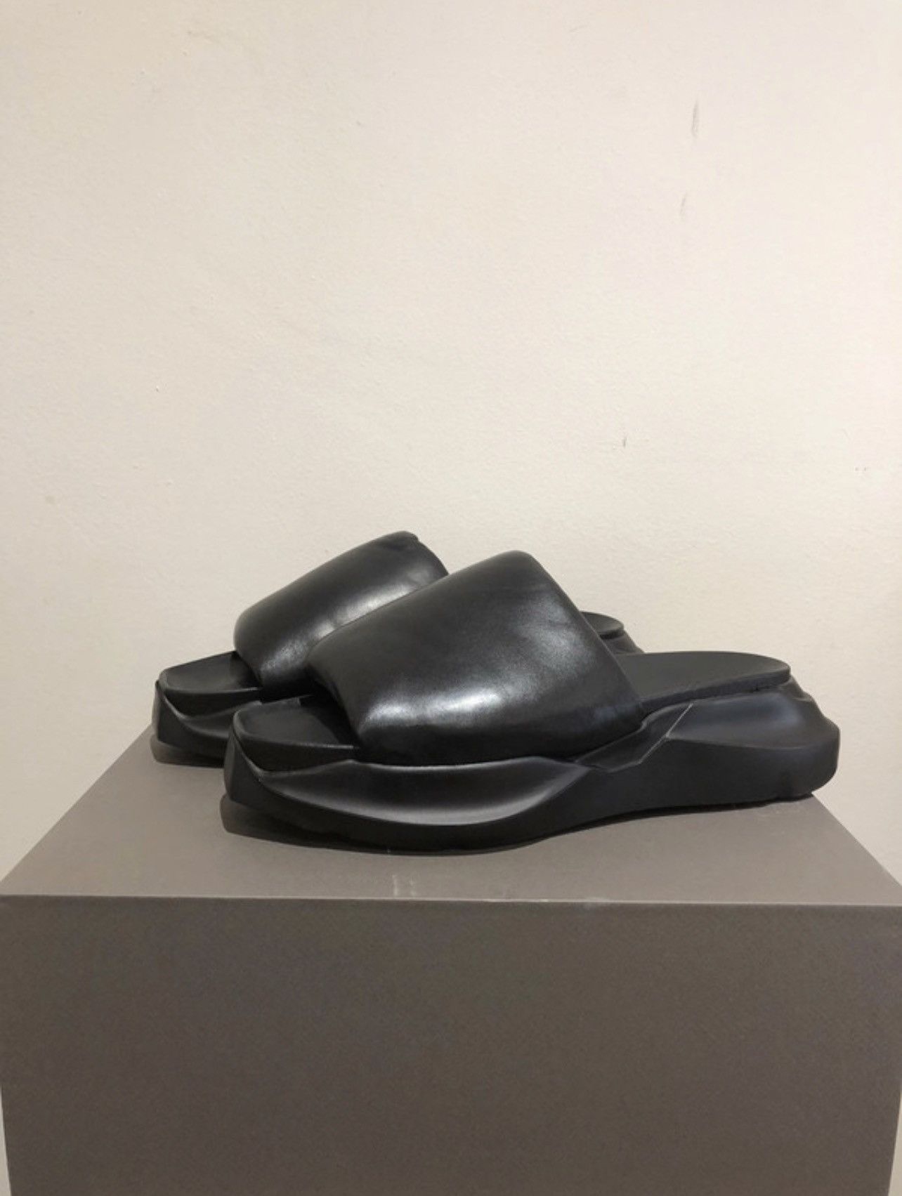 箱付・美品　Rick Owens　GETH PUFFER S　厚底　サンダル 箱付・美品 Rick Owens GETH PUFFER S 厚底 サンダル