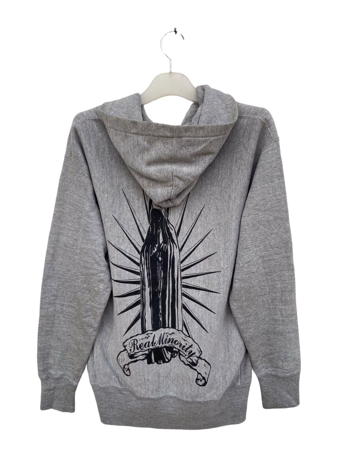 Japanese Brand Real Minority Reverse Weave Style Hoodie Size US M / EU 48-50 / 2 - 1 Thumbnail