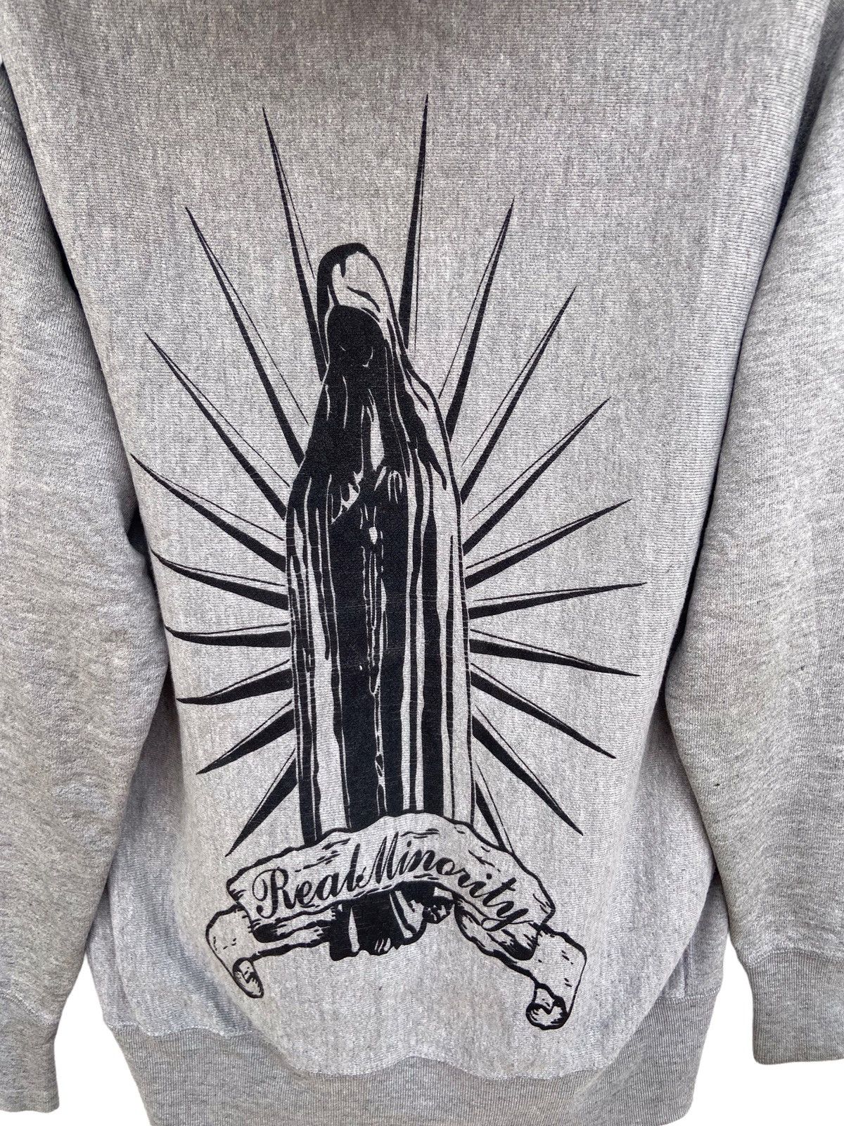 Japanese Brand Real Minority Reverse Weave Style Hoodie Size US M / EU 48-50 / 2 - 3 Thumbnail