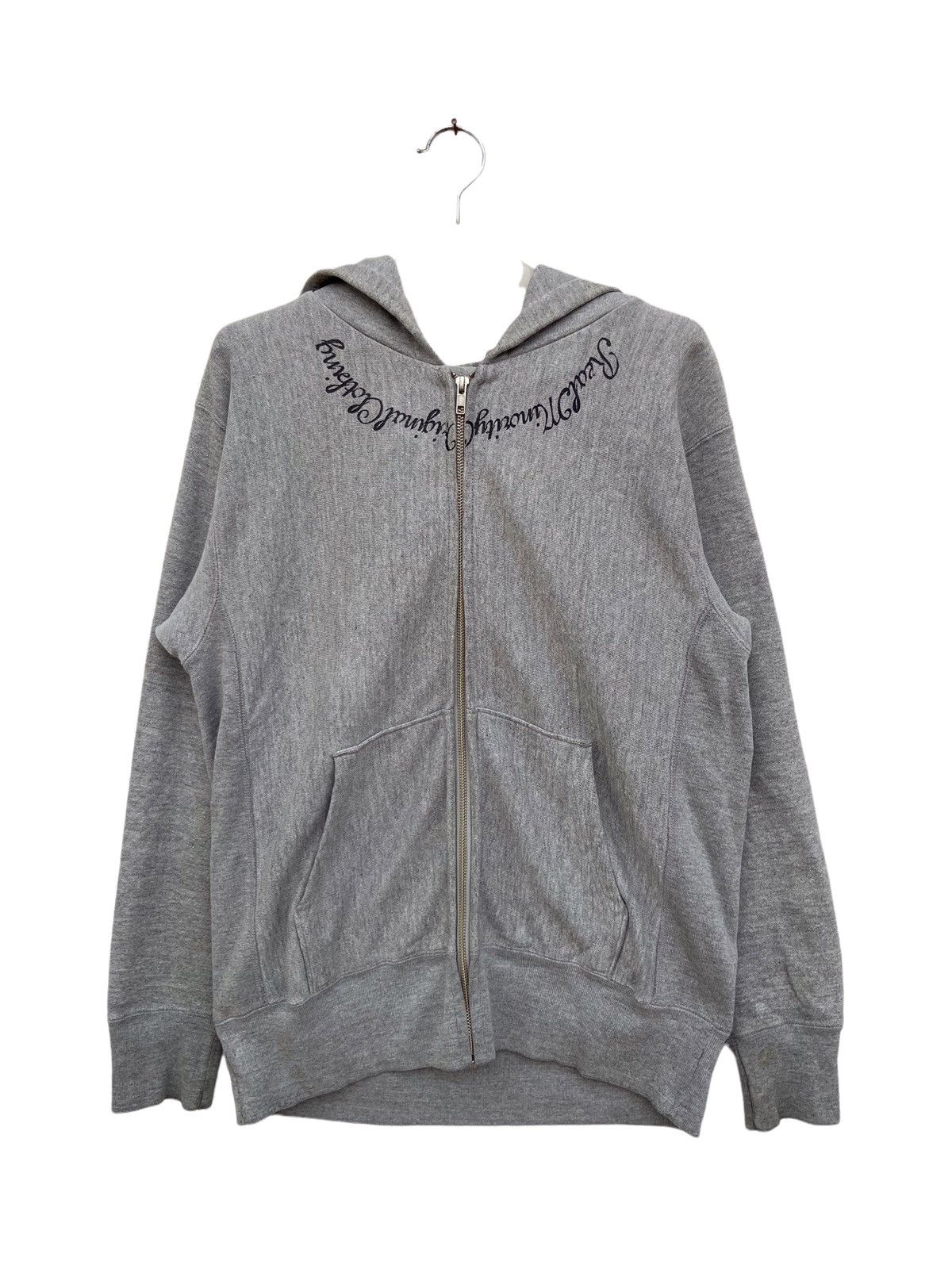 Japanese Brand Real Minority Reverse Weave Style Hoodie Size US M / EU 48-50 / 2 - 2 Thumbnail