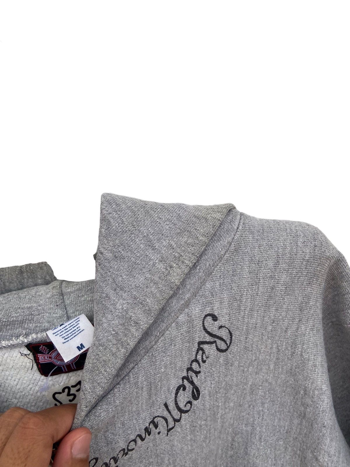 Japanese Brand Real Minority Reverse Weave Style Hoodie Size US M / EU 48-50 / 2 - 7 Thumbnail