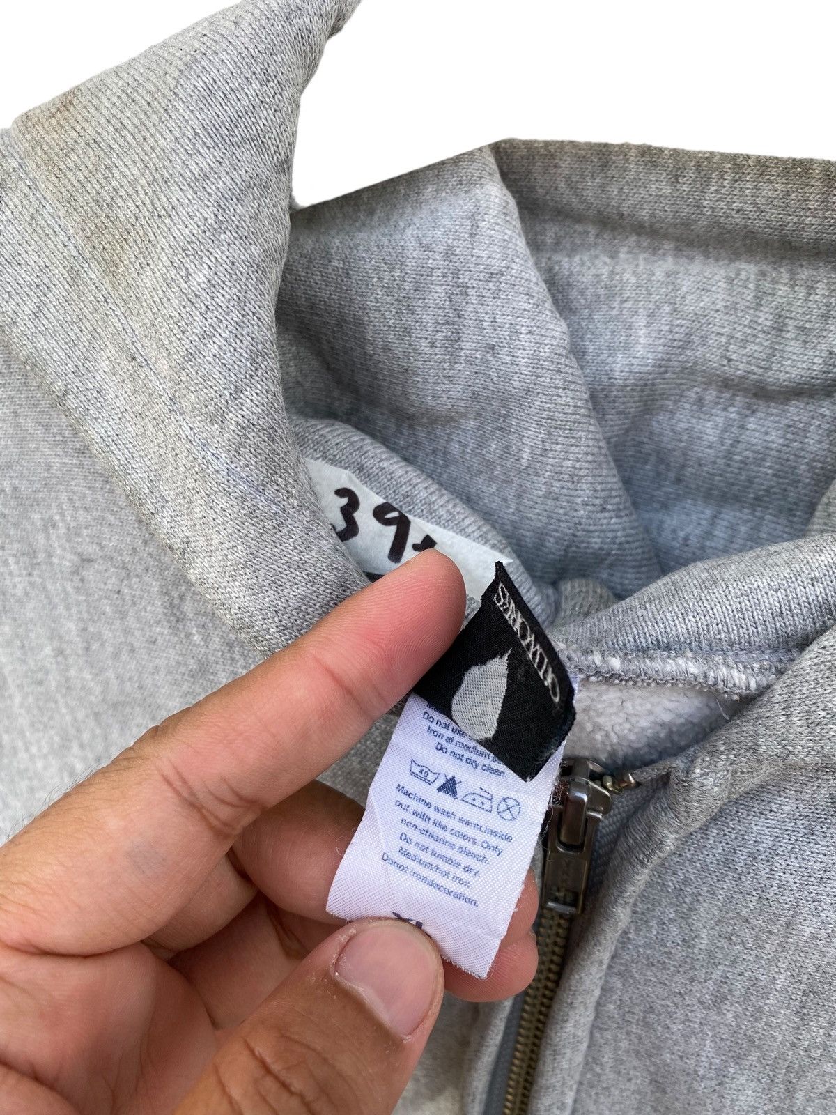 Japanese Brand × Vintage Vintage Oil Works Reverse Weave Thrashed Hoodie Size US XL / EU 56 / 4 - 8 Thumbnail