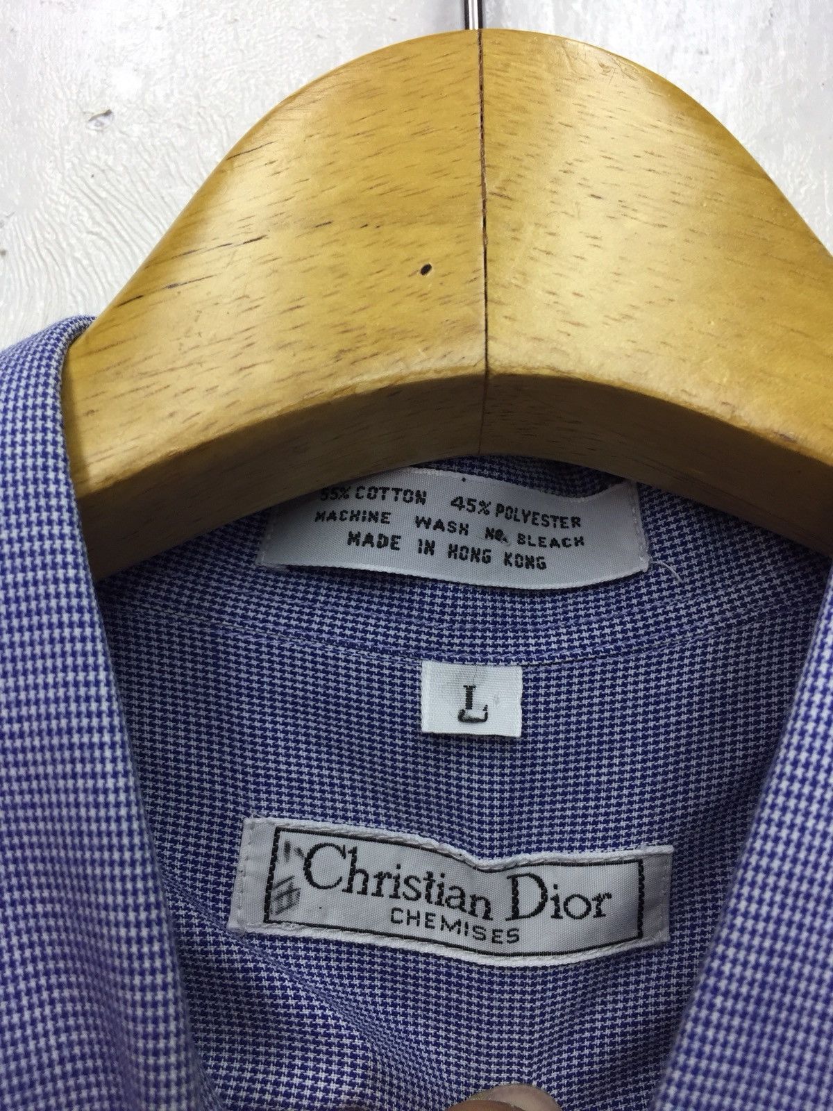 Christian Dior Monsieur × Vintage Vintage Christian Dior Chemise Double Pocket Shirt Size US L / EU 52-54 / 3 - 3 Thumbnail