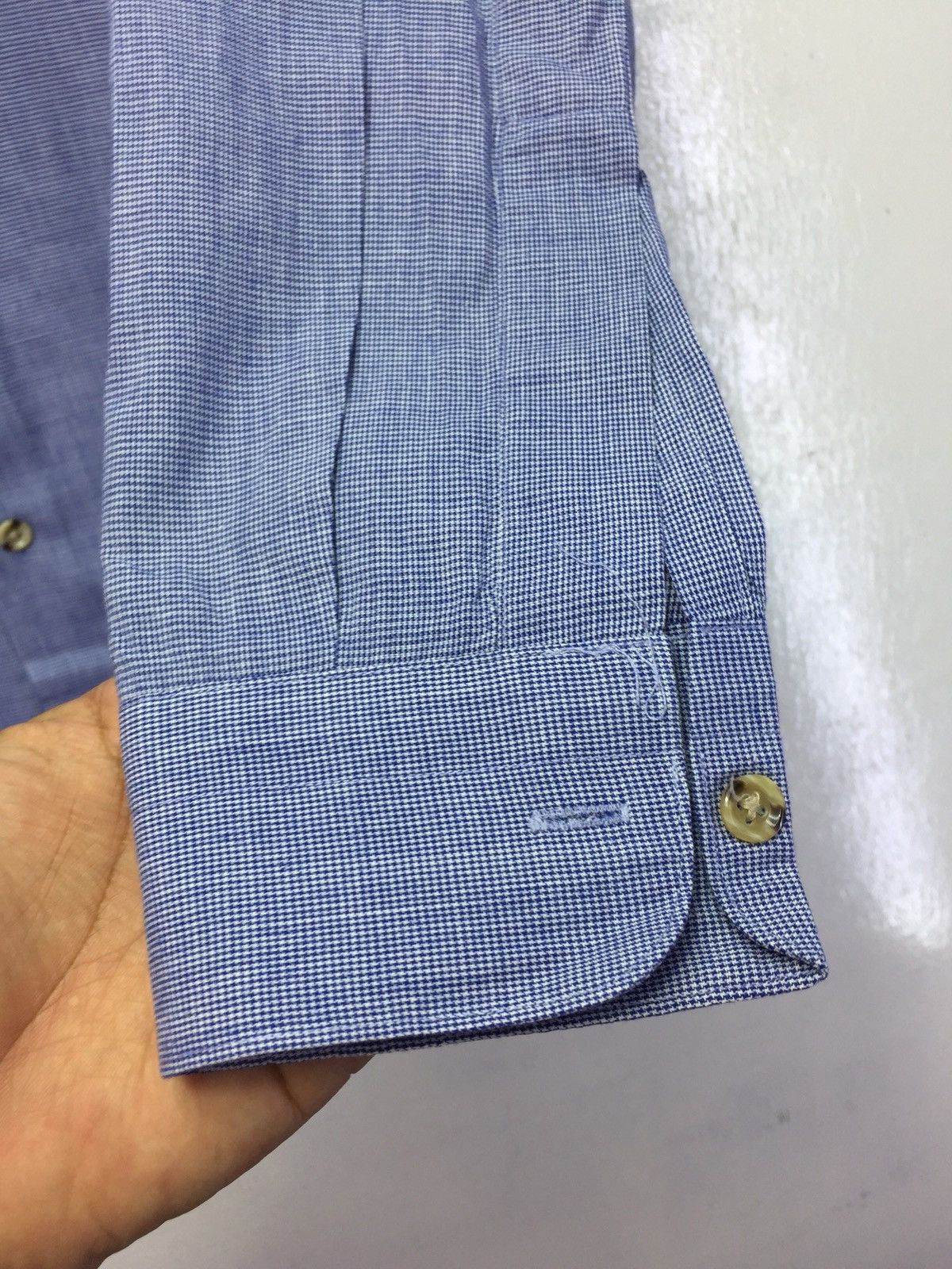 Christian Dior Monsieur × Vintage Vintage Christian Dior Chemise Double Pocket Shirt Size US L / EU 52-54 / 3 - 5 Thumbnail